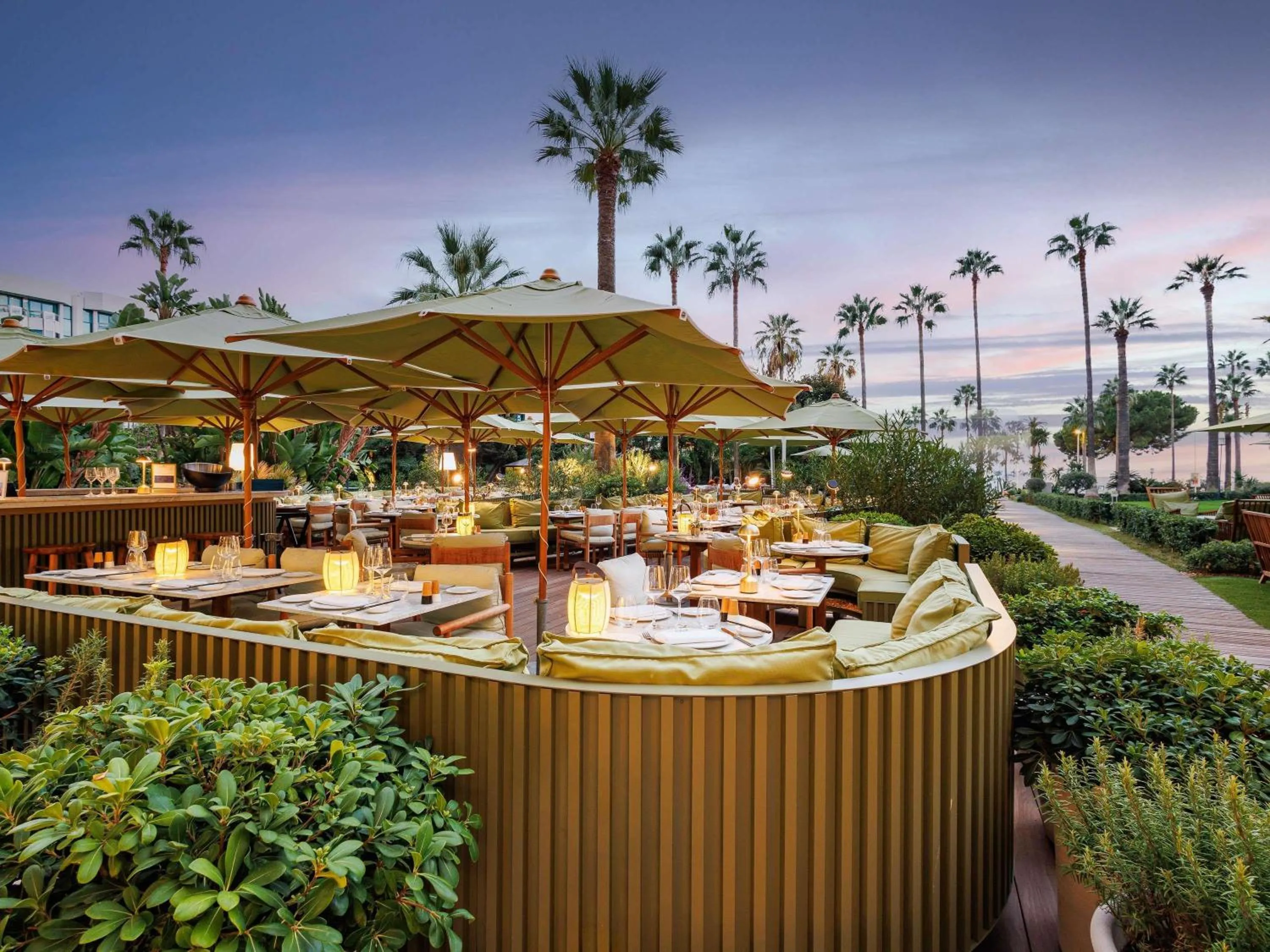 Restaurant/places to eat in Mondrian Cannes