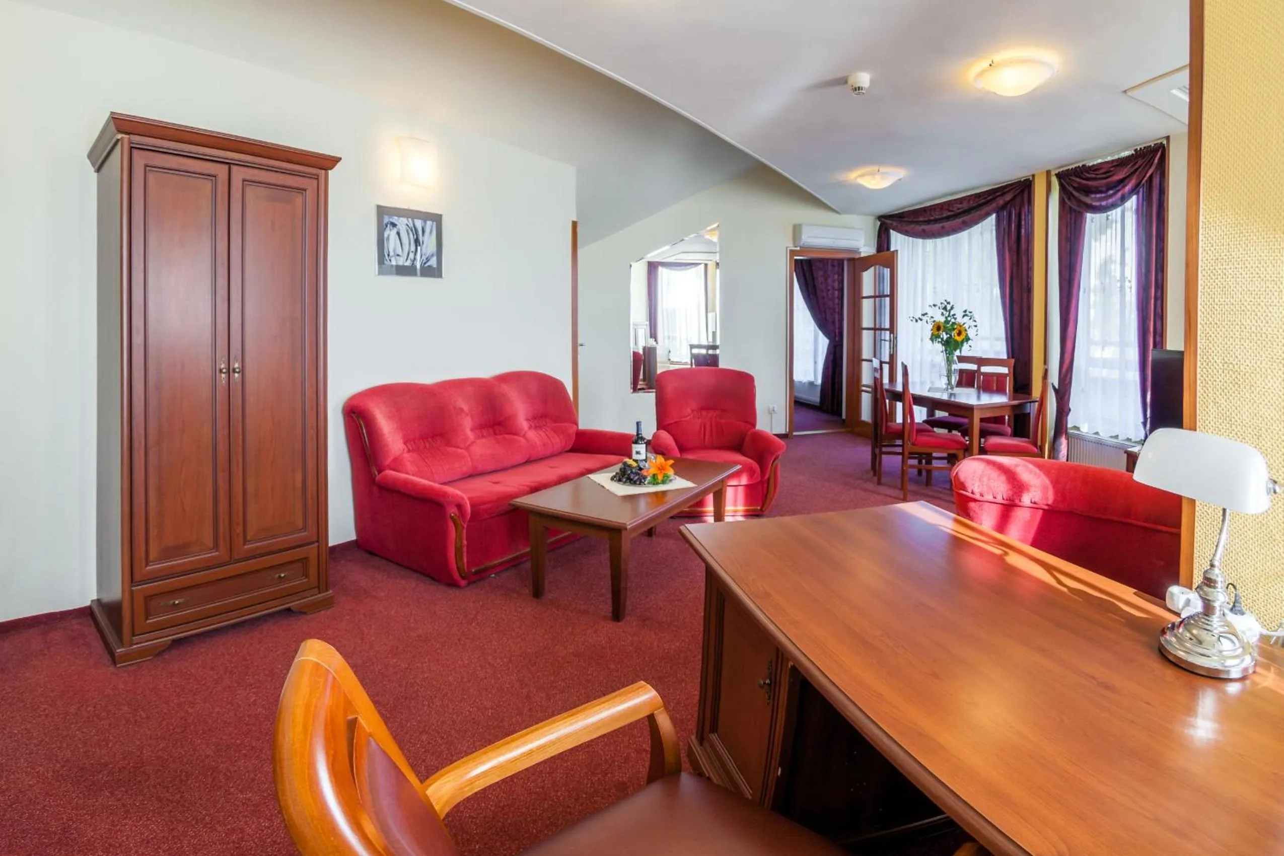 Living room in Hotel Jaskółka