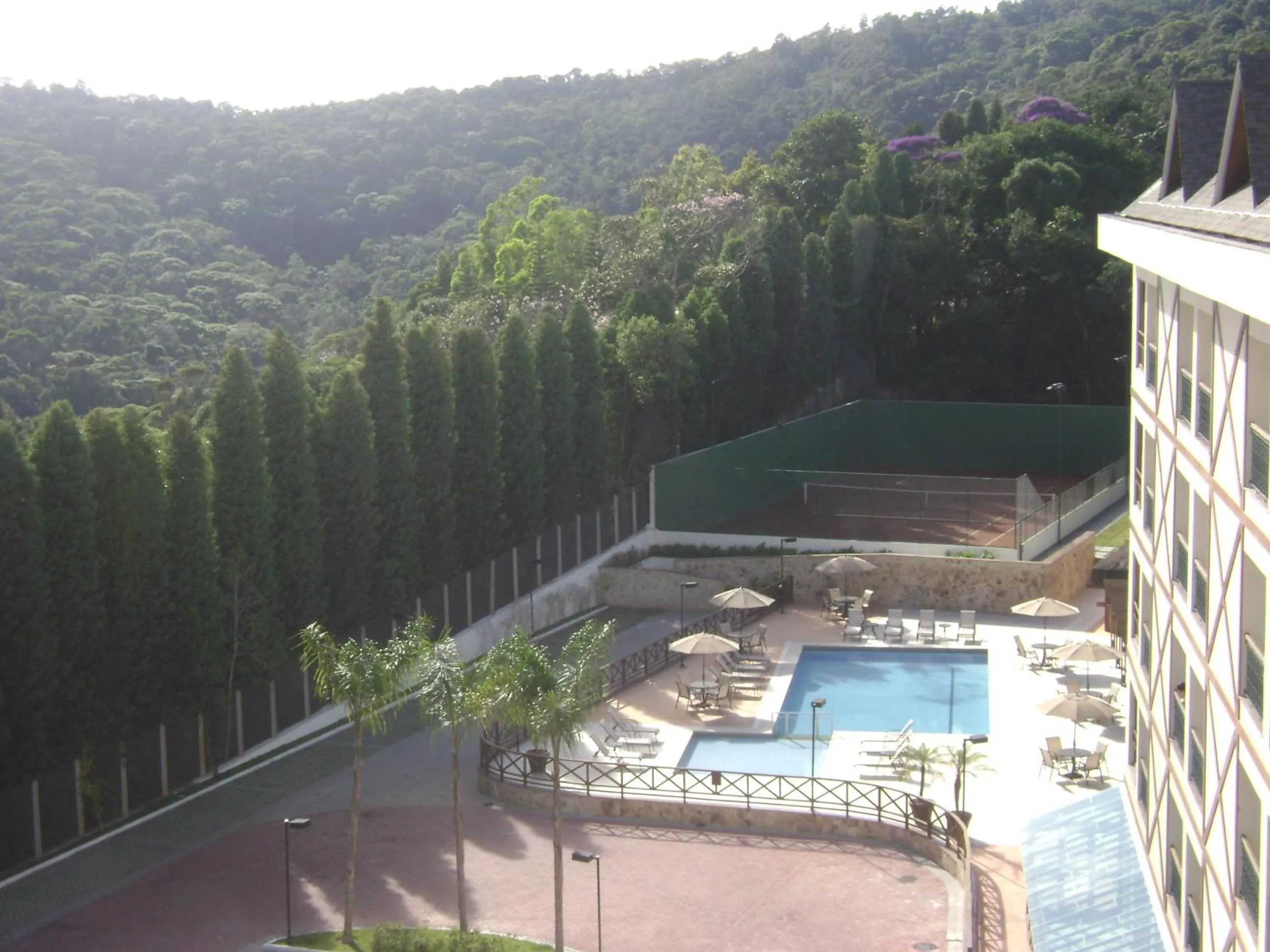 Pool view in Flat Particular Pedra Azul