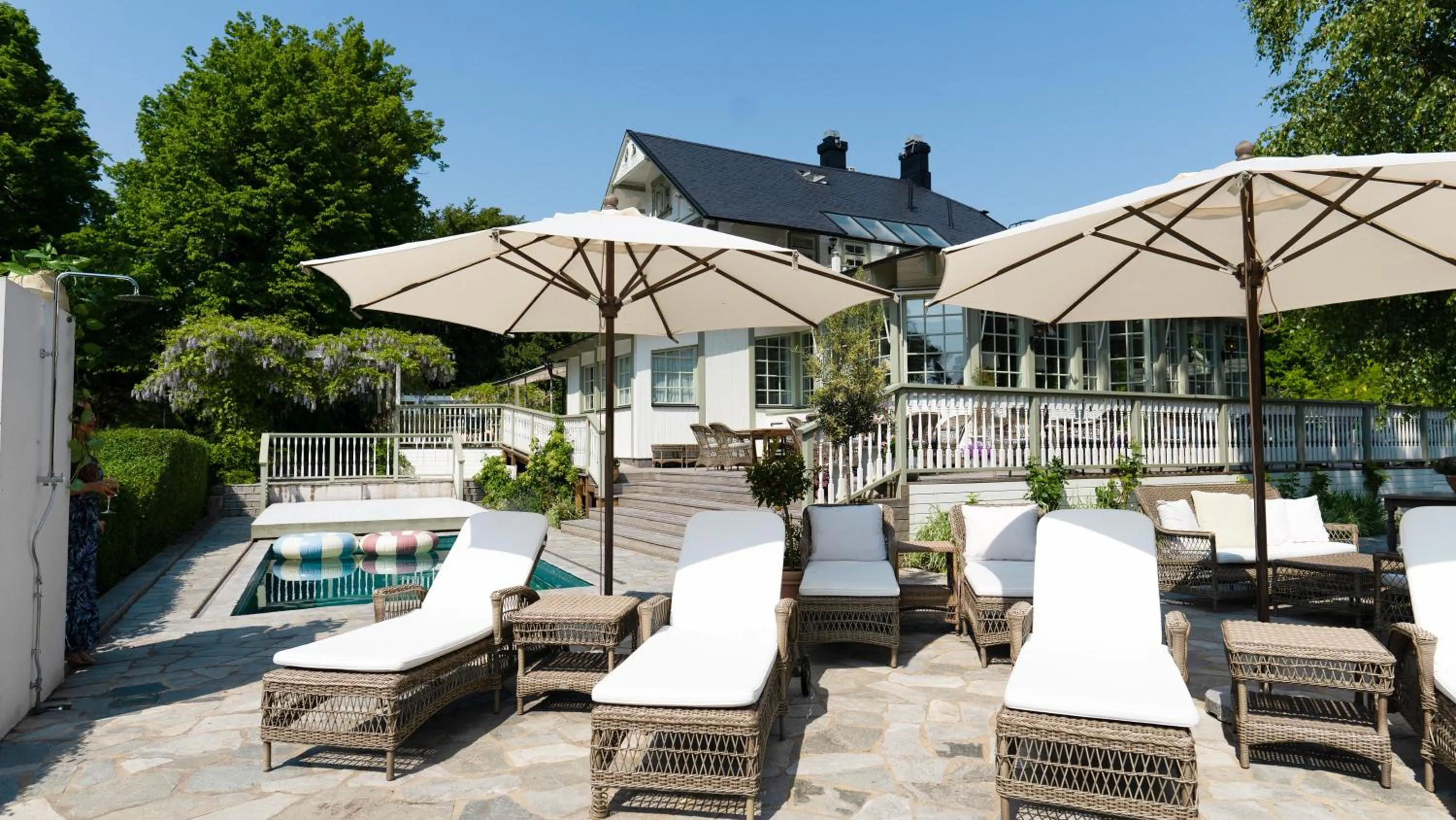 Balcony/Terrace in Villa Strandvägen