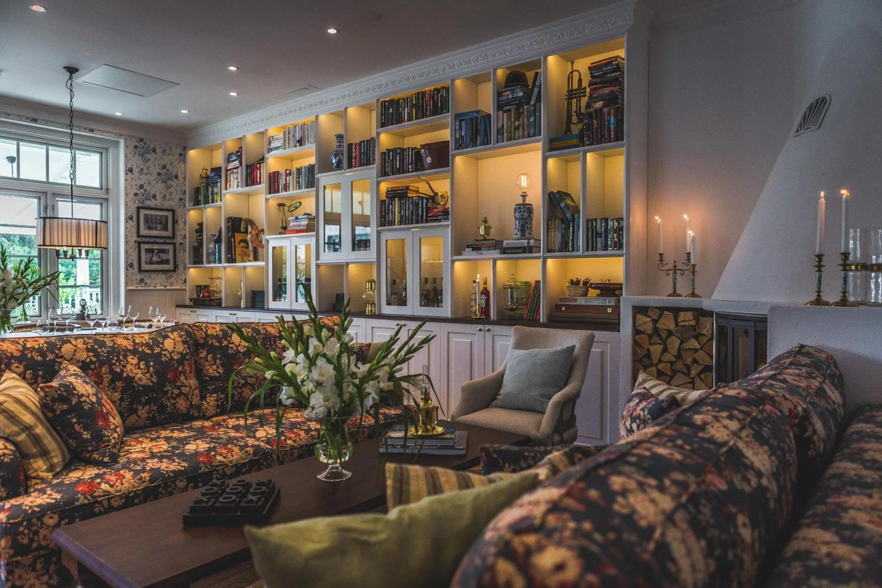 Lounge or bar in Villa Strandvägen