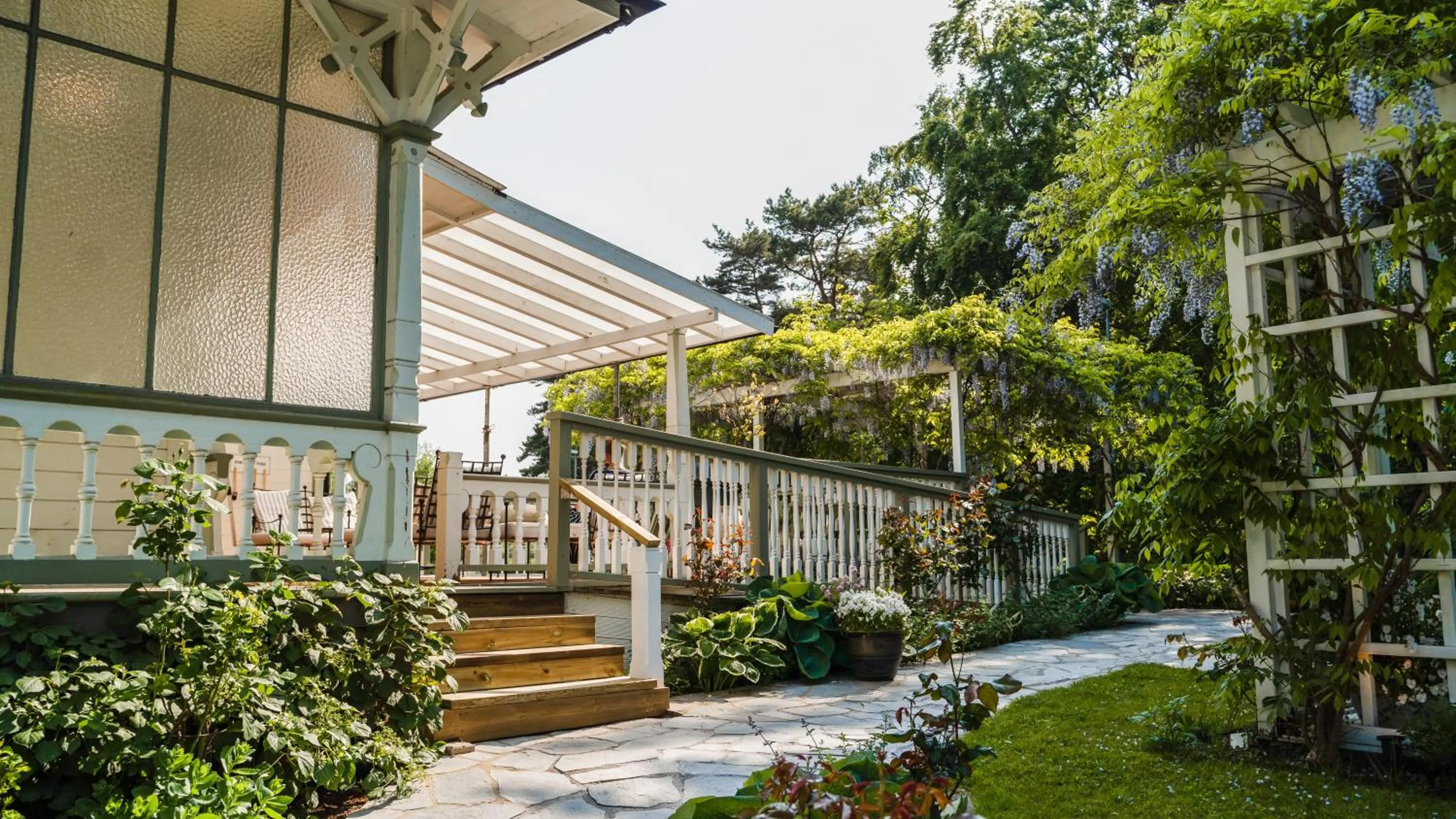 Garden in Villa Strandvägen