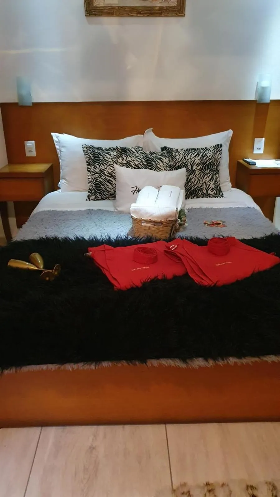 Bed in Pousada Hencke Haus