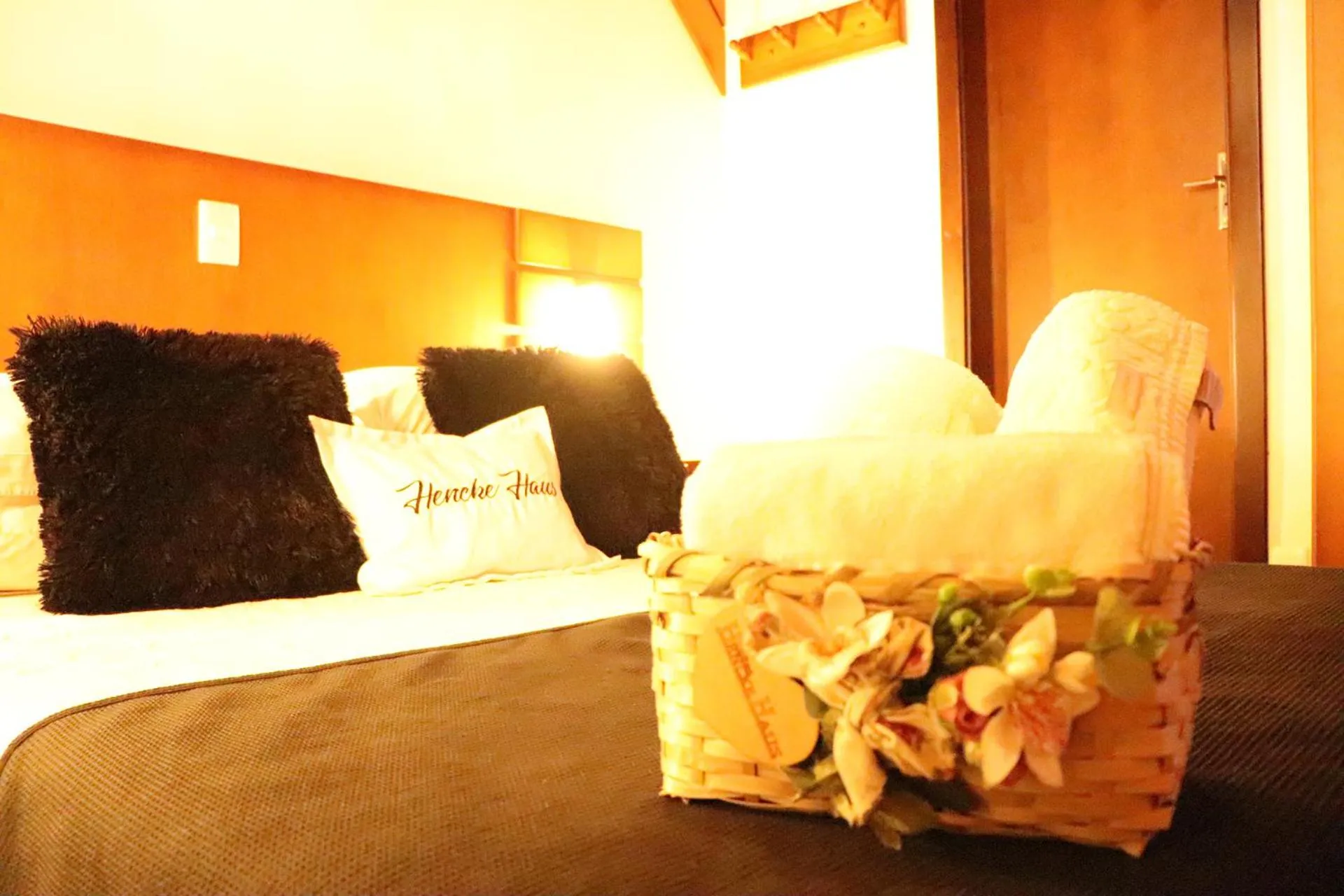 Bed in Pousada Hencke Haus