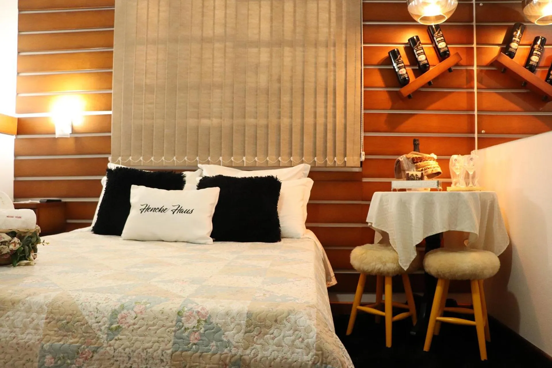 Bed in Pousada Hencke Haus