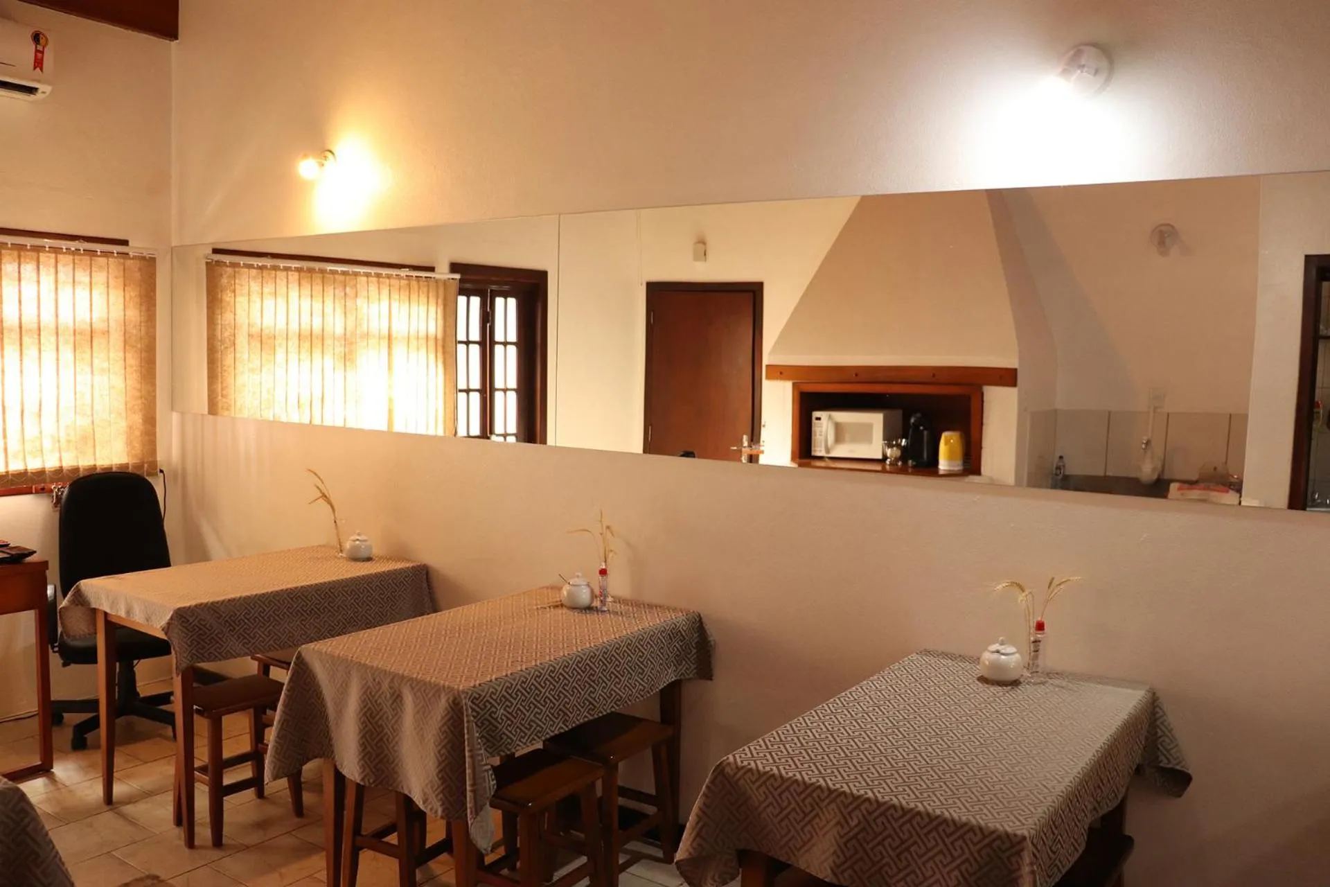 Communal kitchen in Pousada Hencke Haus