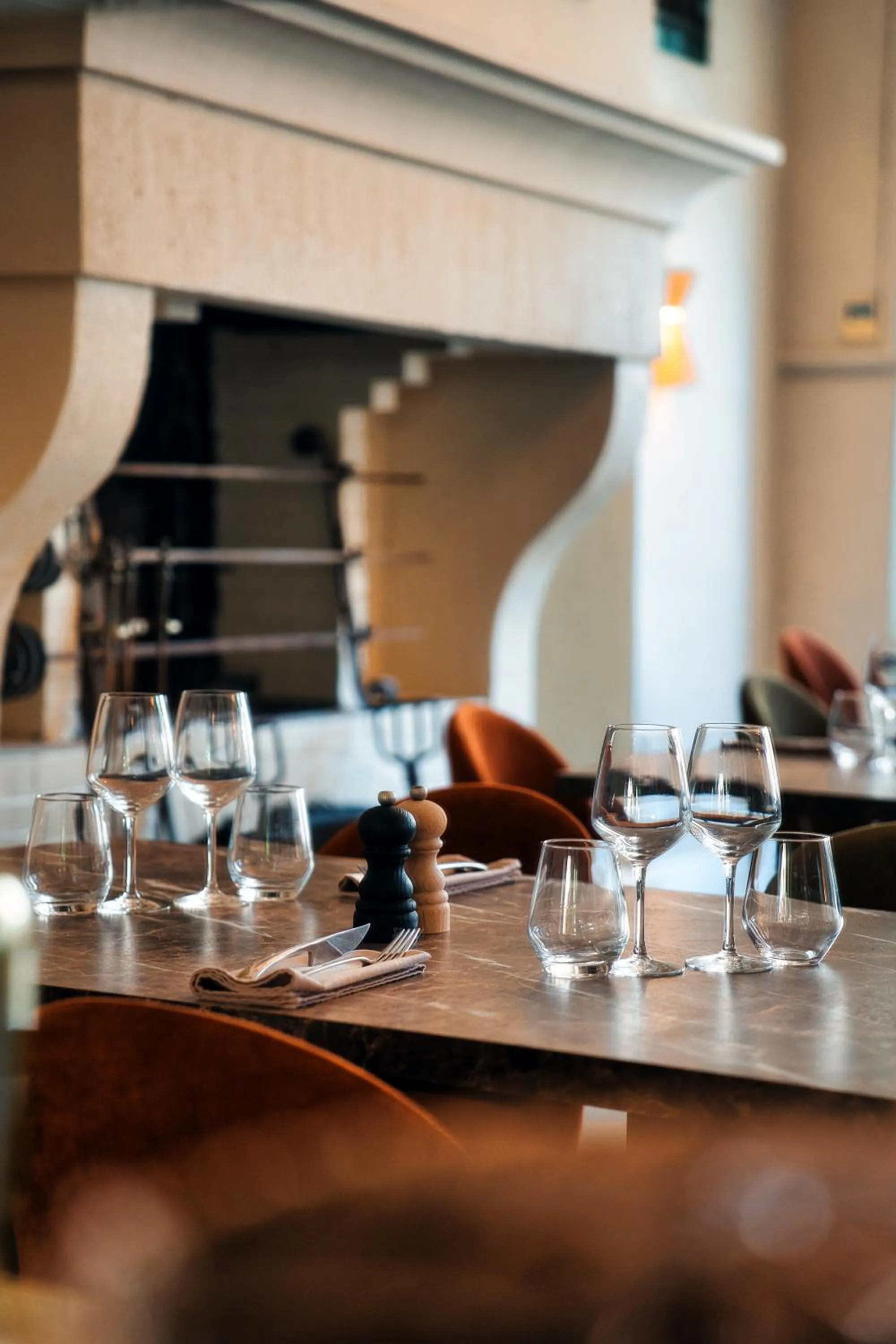 Dining area in Hotel Les Palmiers