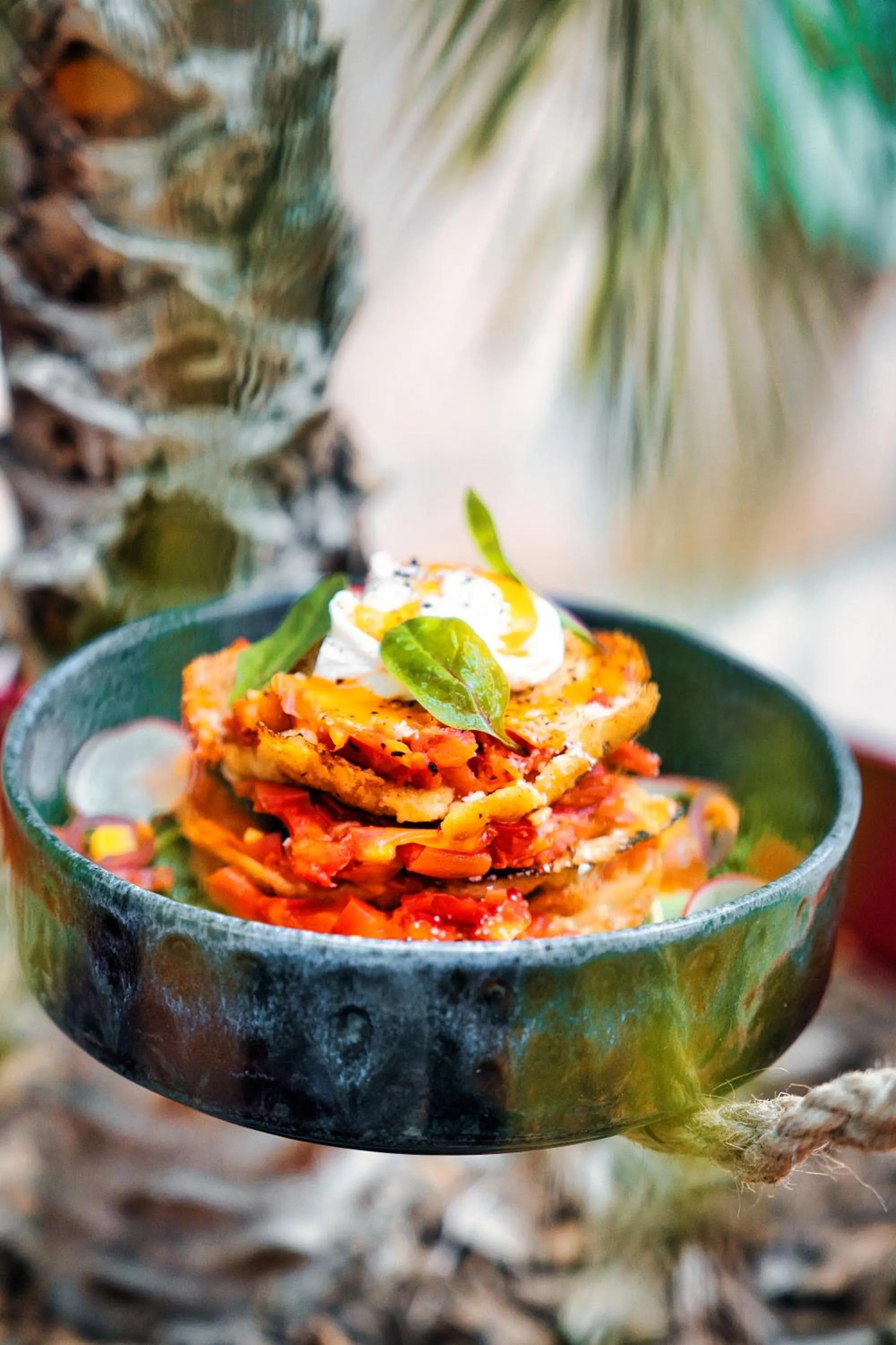 Lunch in Hotel Les Palmiers