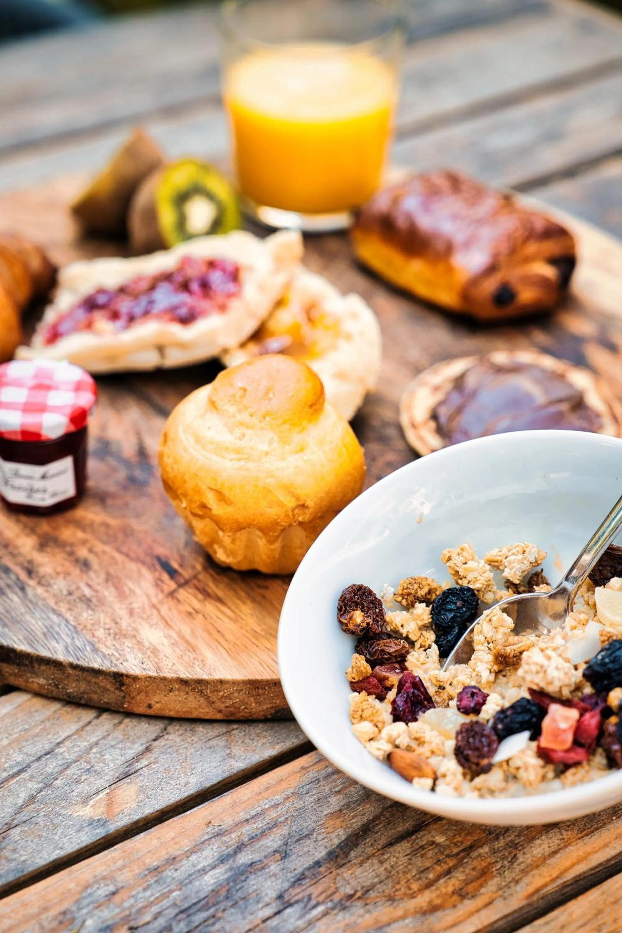 Breakfast in Hotel Les Palmiers