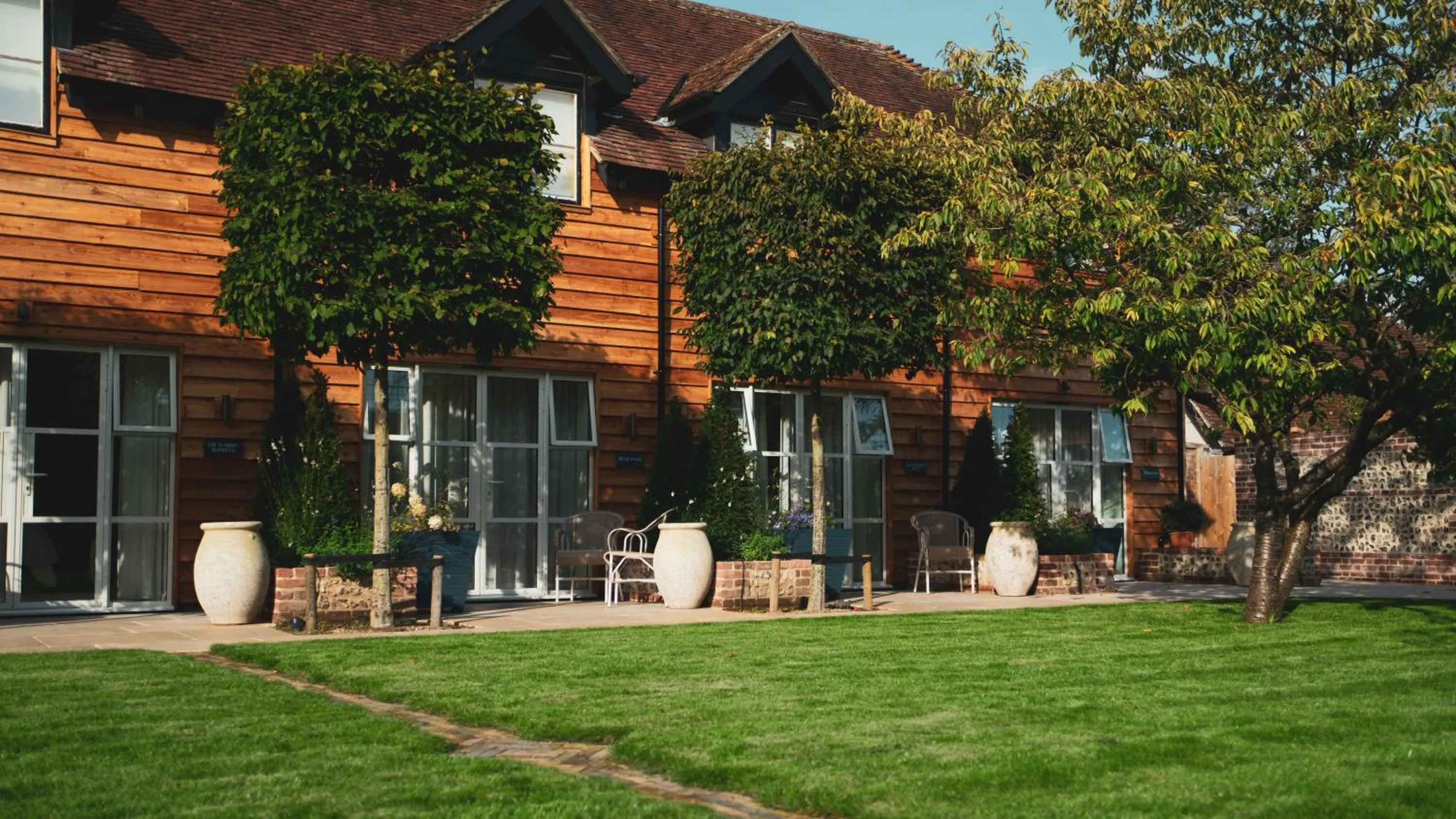 Garden in The Grosvenor Stockbridge