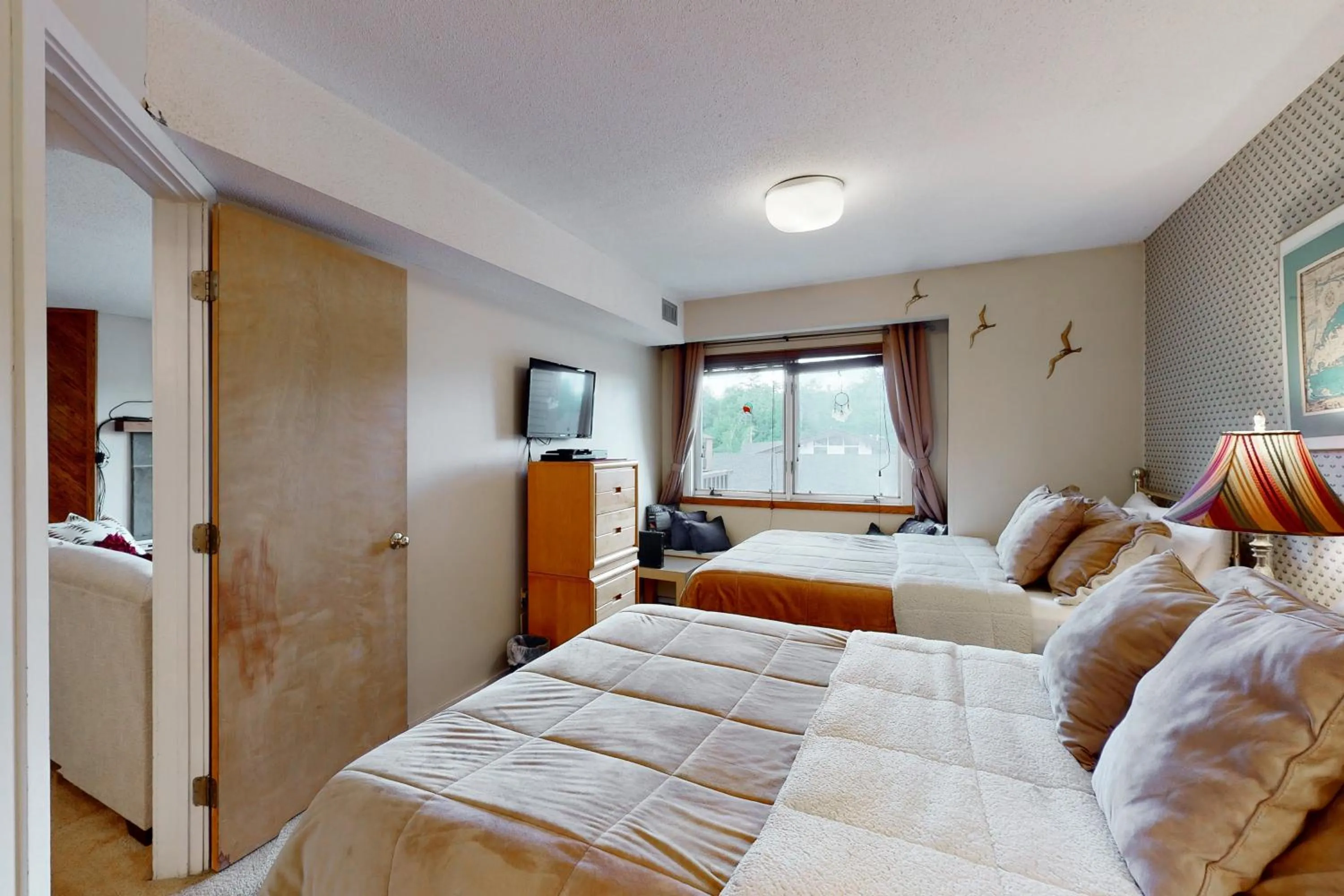 Bed in Okemo Mountain Condo