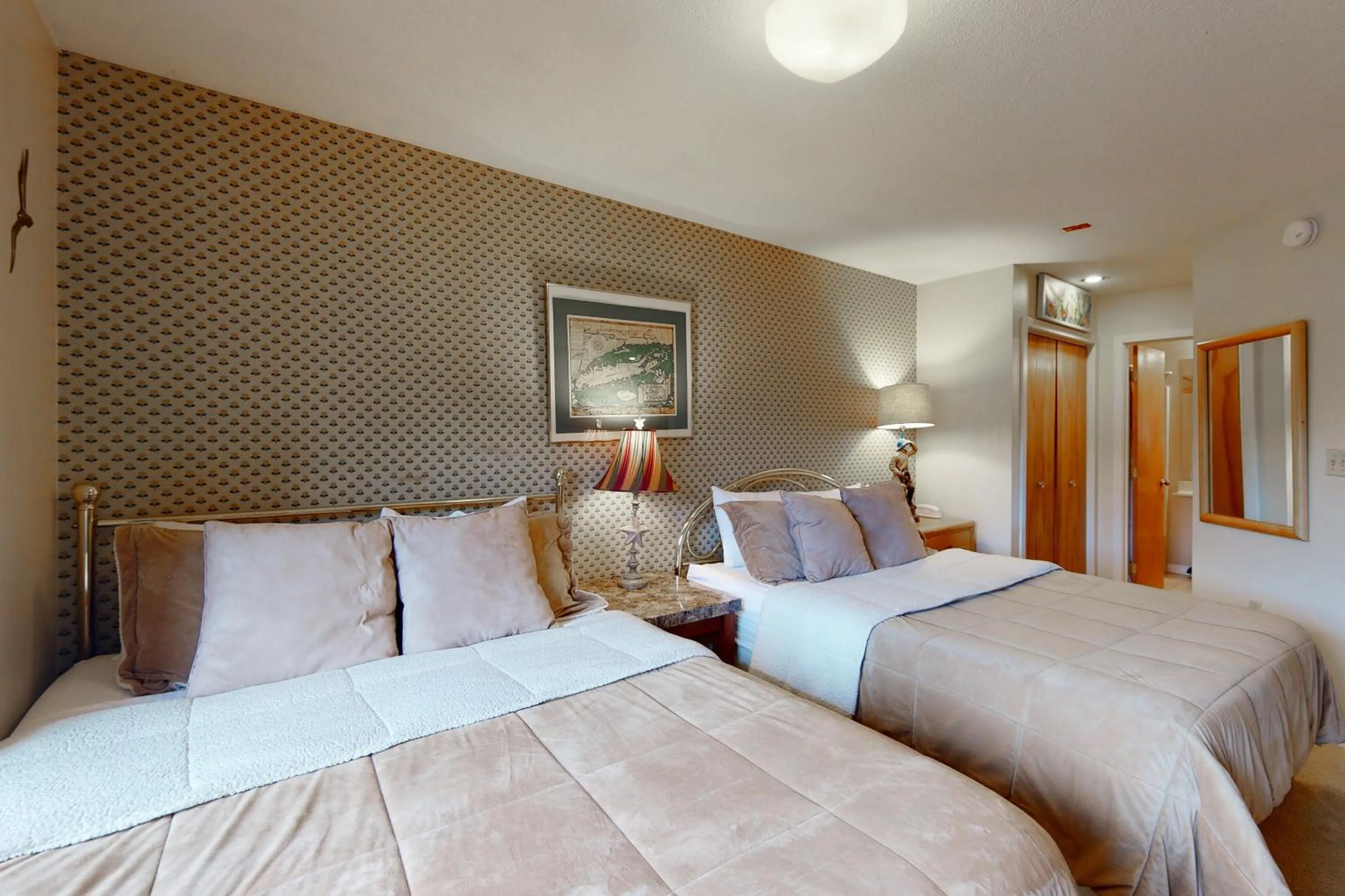 Bed in Okemo Mountain Condo