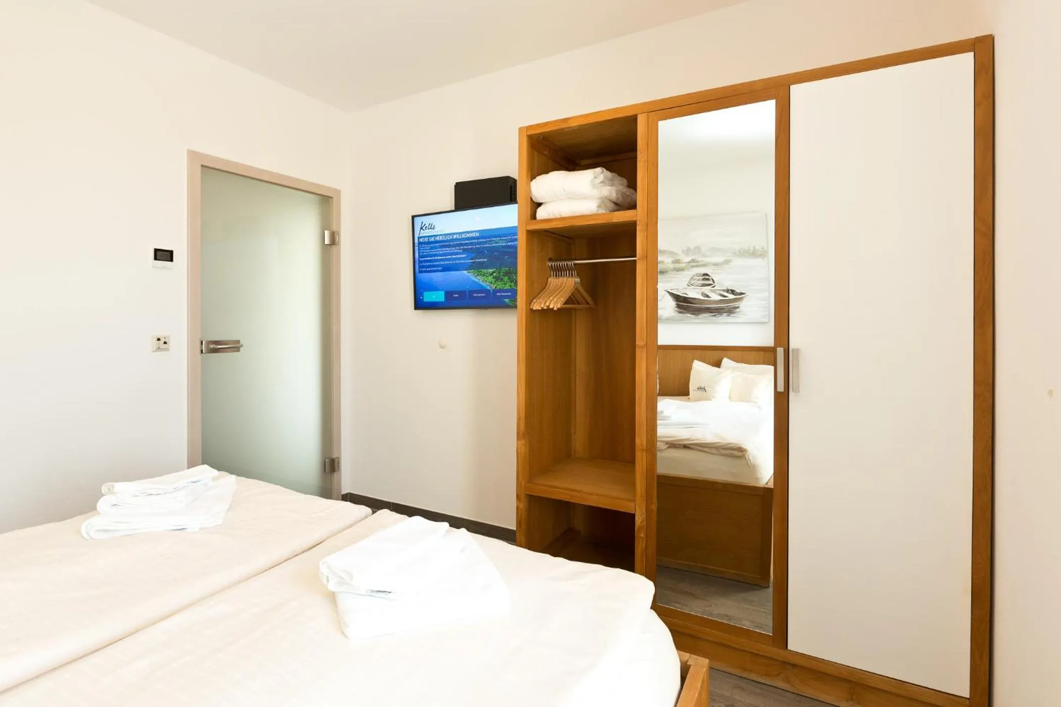 Bedroom, Bed in Kells Appartements