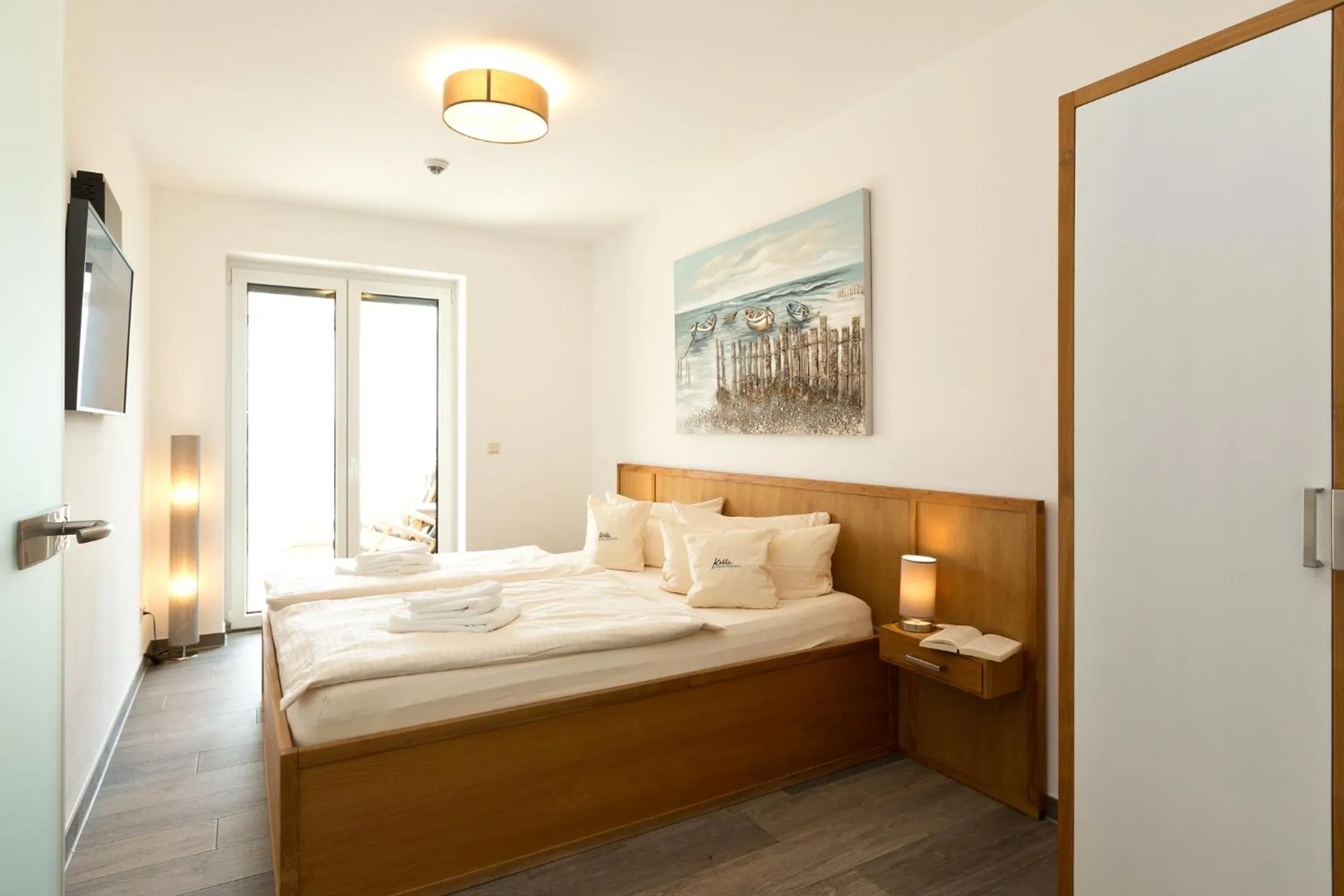 Bedroom, Bed in Kells Appartements