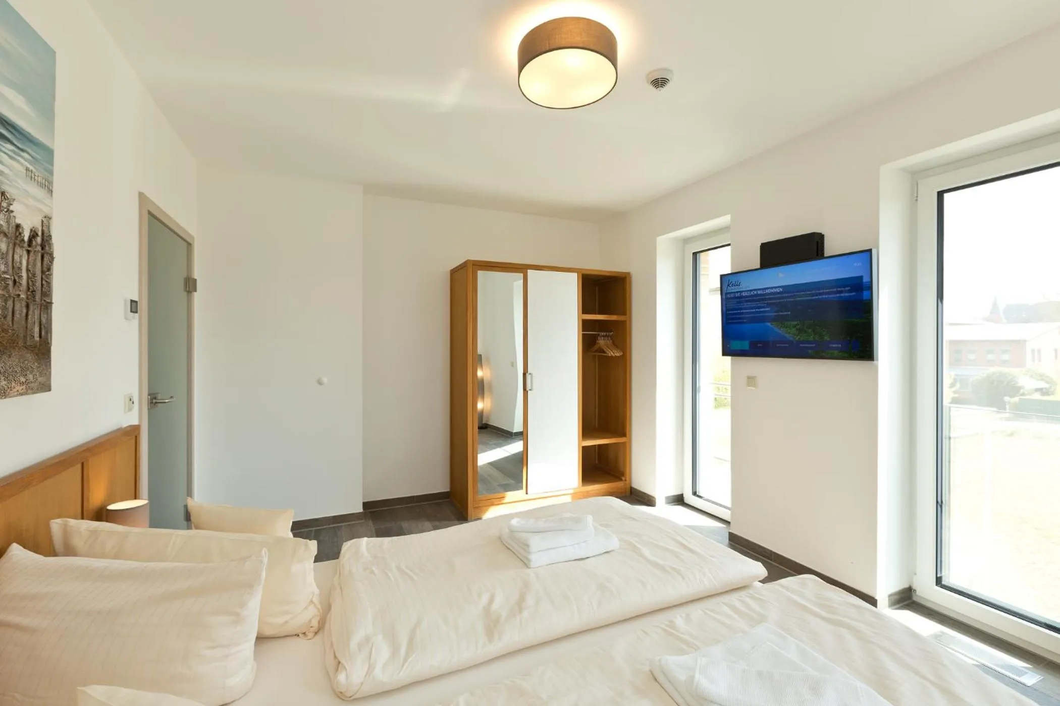 Bedroom, Bed in Kells Appartements