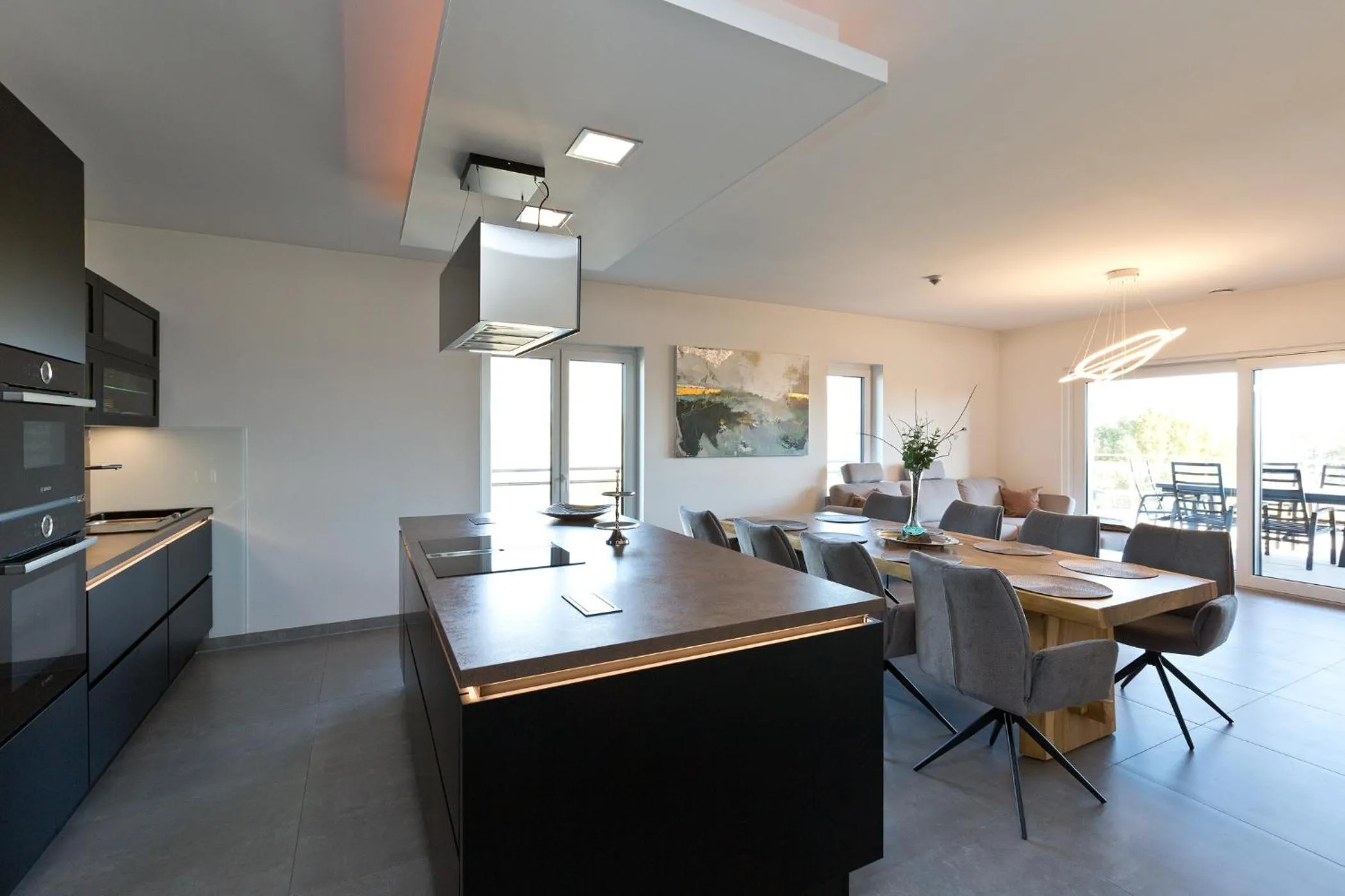 kitchen in Kells Appartements