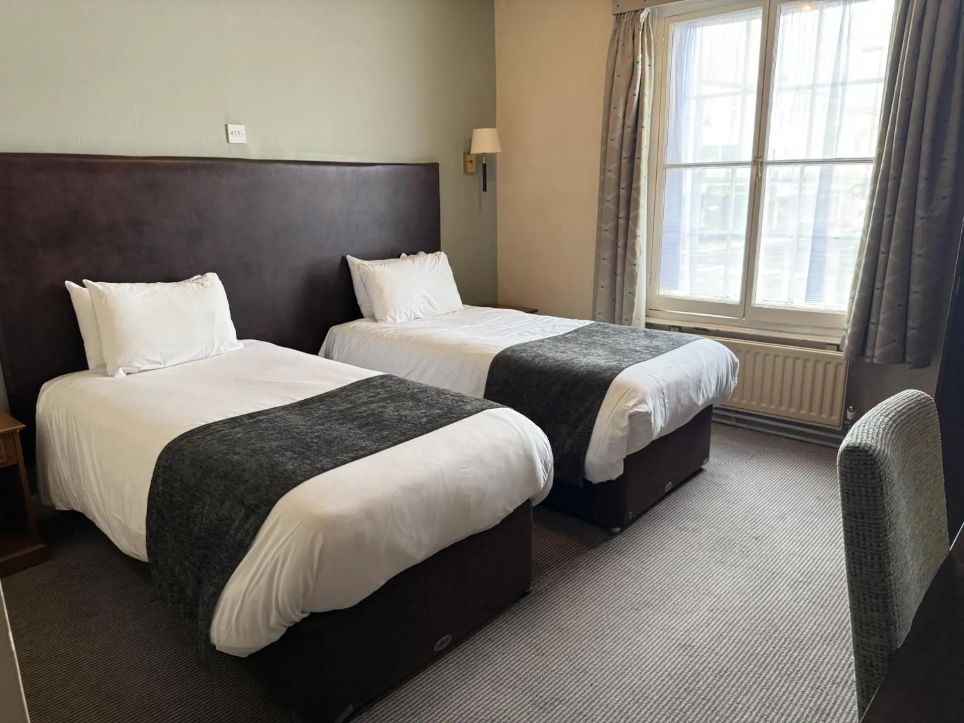 Bedroom, Bed in Red Lion Hotel by Greene King Inns