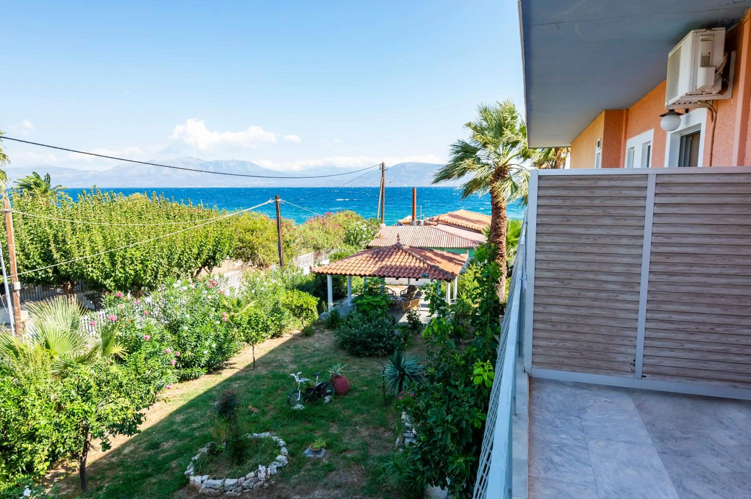 Balcony/Terrace in Hotel Agamemnon Beach