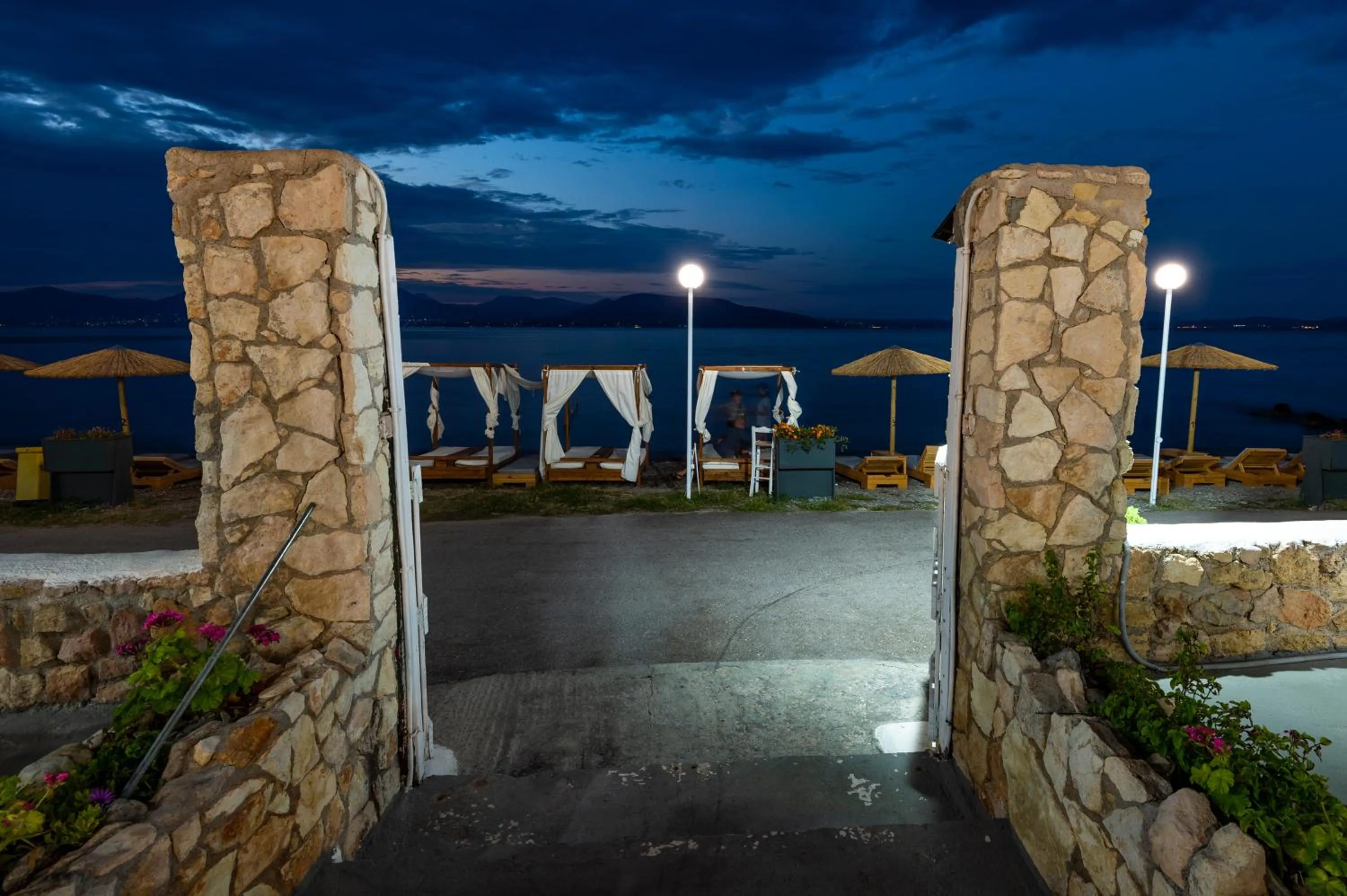 Beach in Hotel Agamemnon Beach