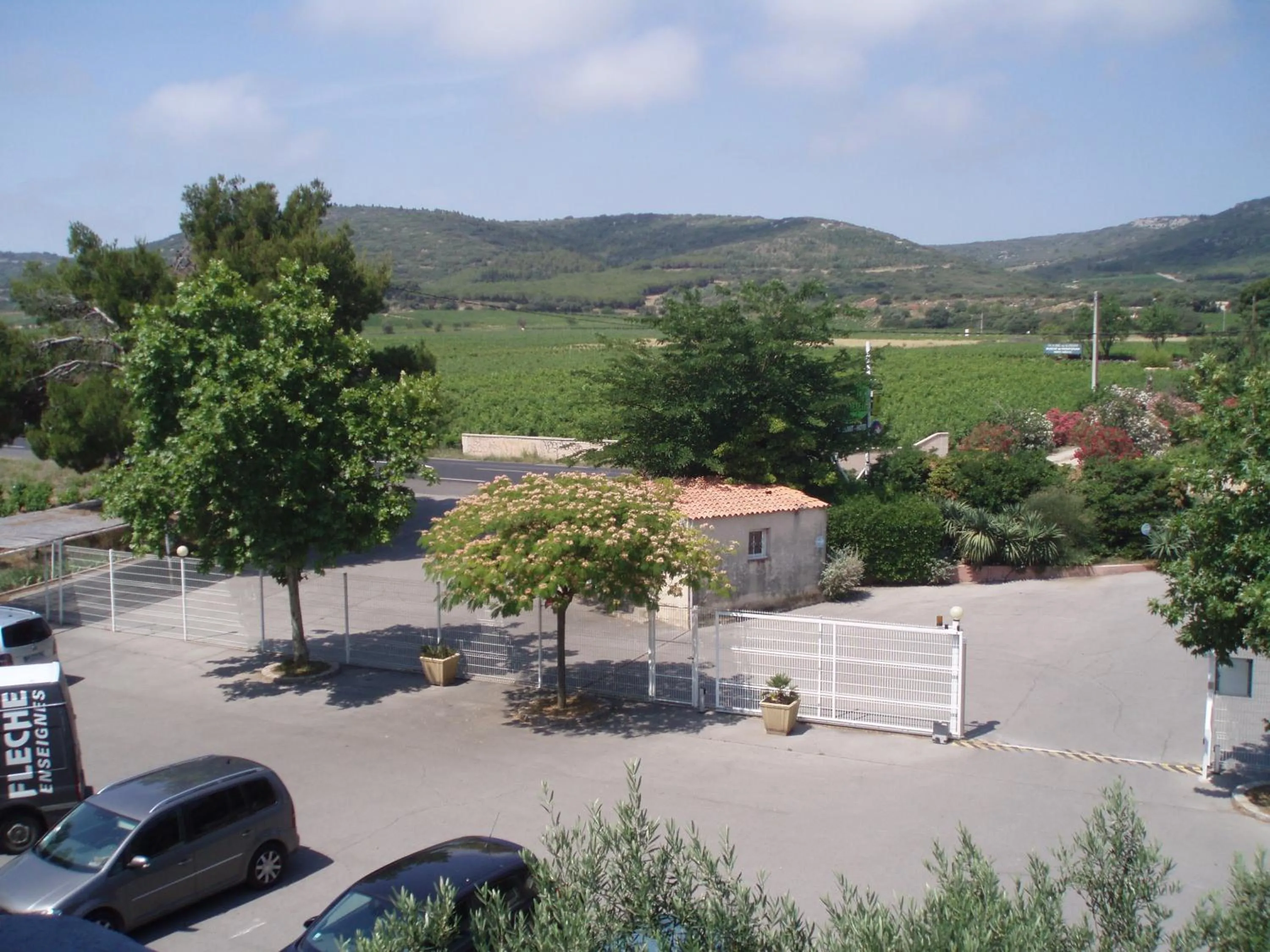 Bird's eye view in Hôtel restaurant LOGIS HOTELLERIE DE BALAJAN