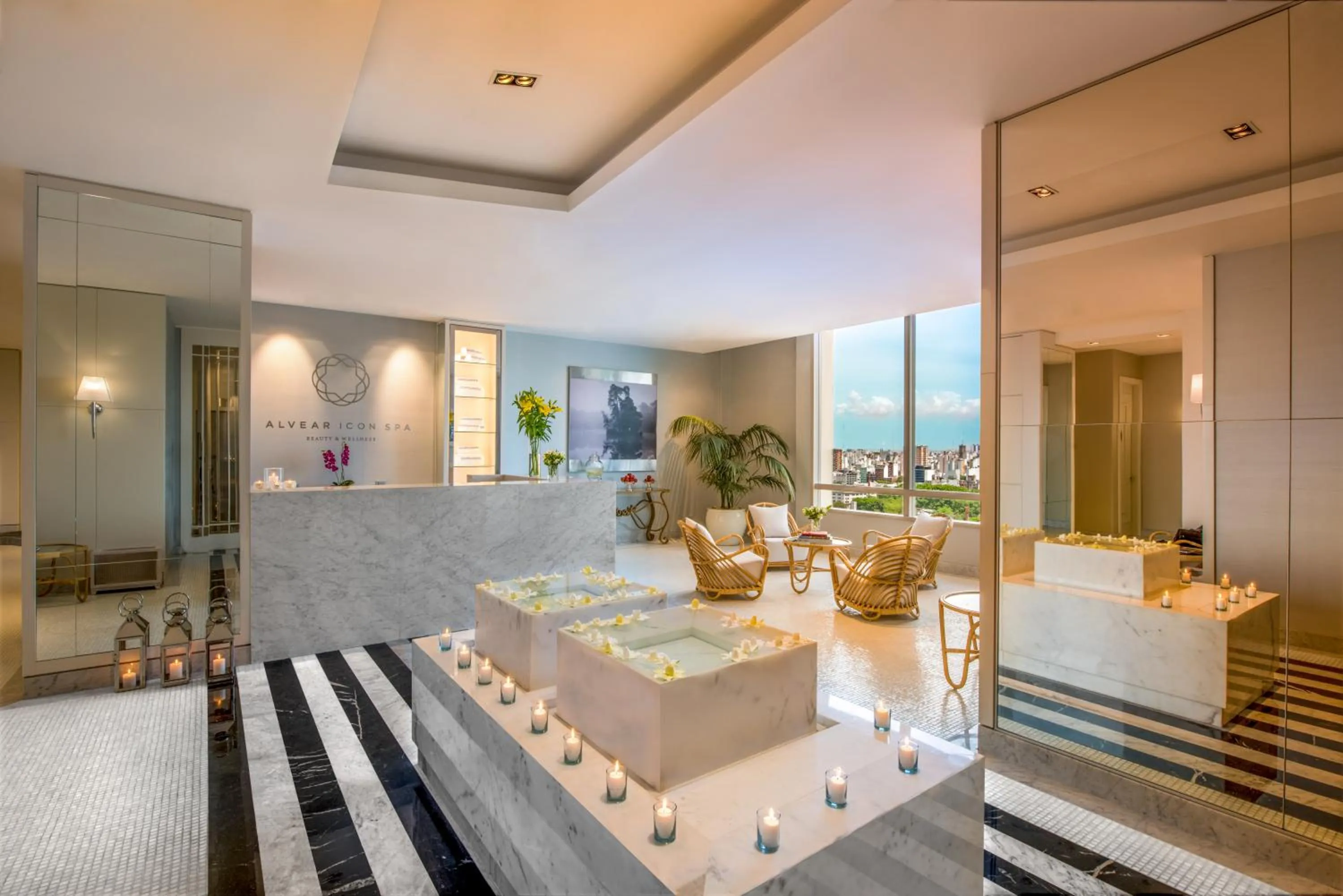 Spa and wellness centre/facilities in Alvear Icon Hotel