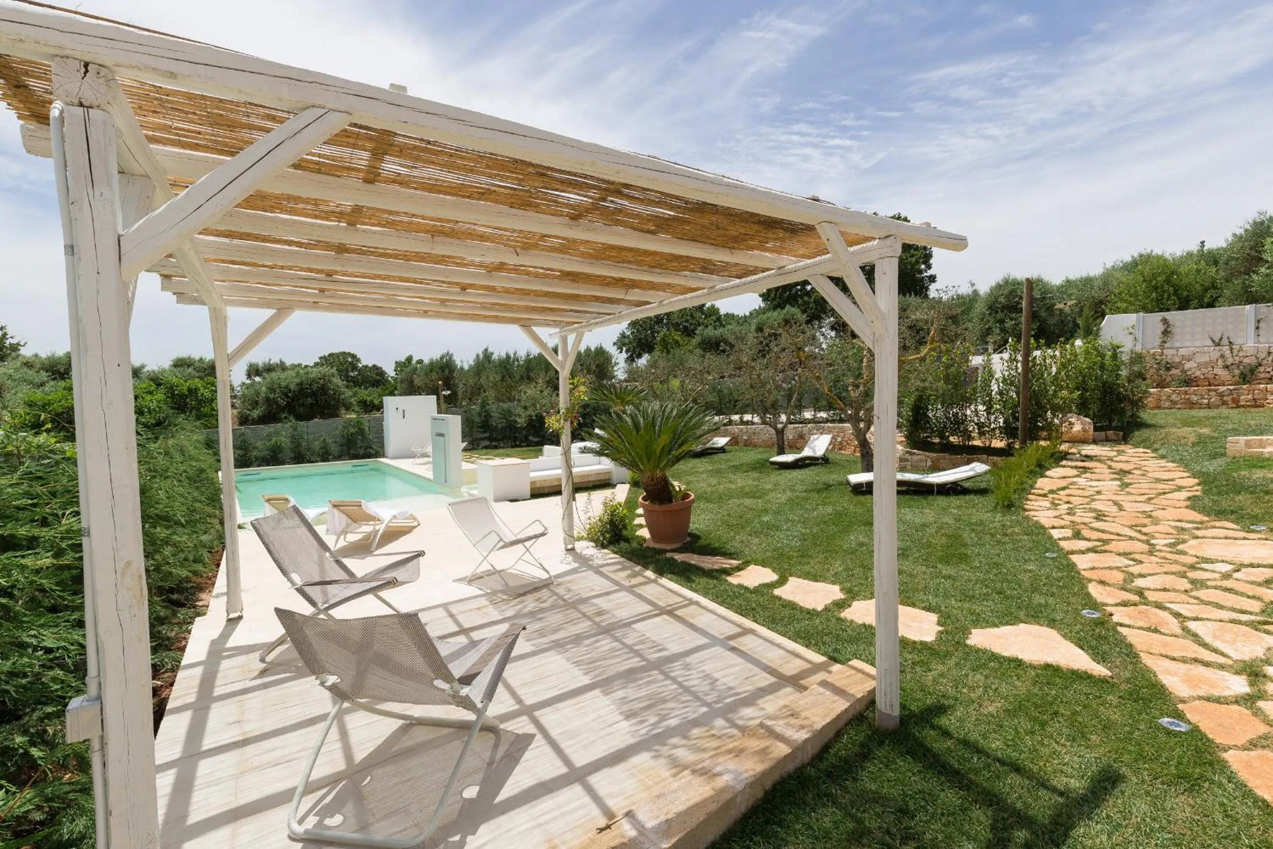 Solarium in Dimora San Quirico - bed e breakfast - Cisternino