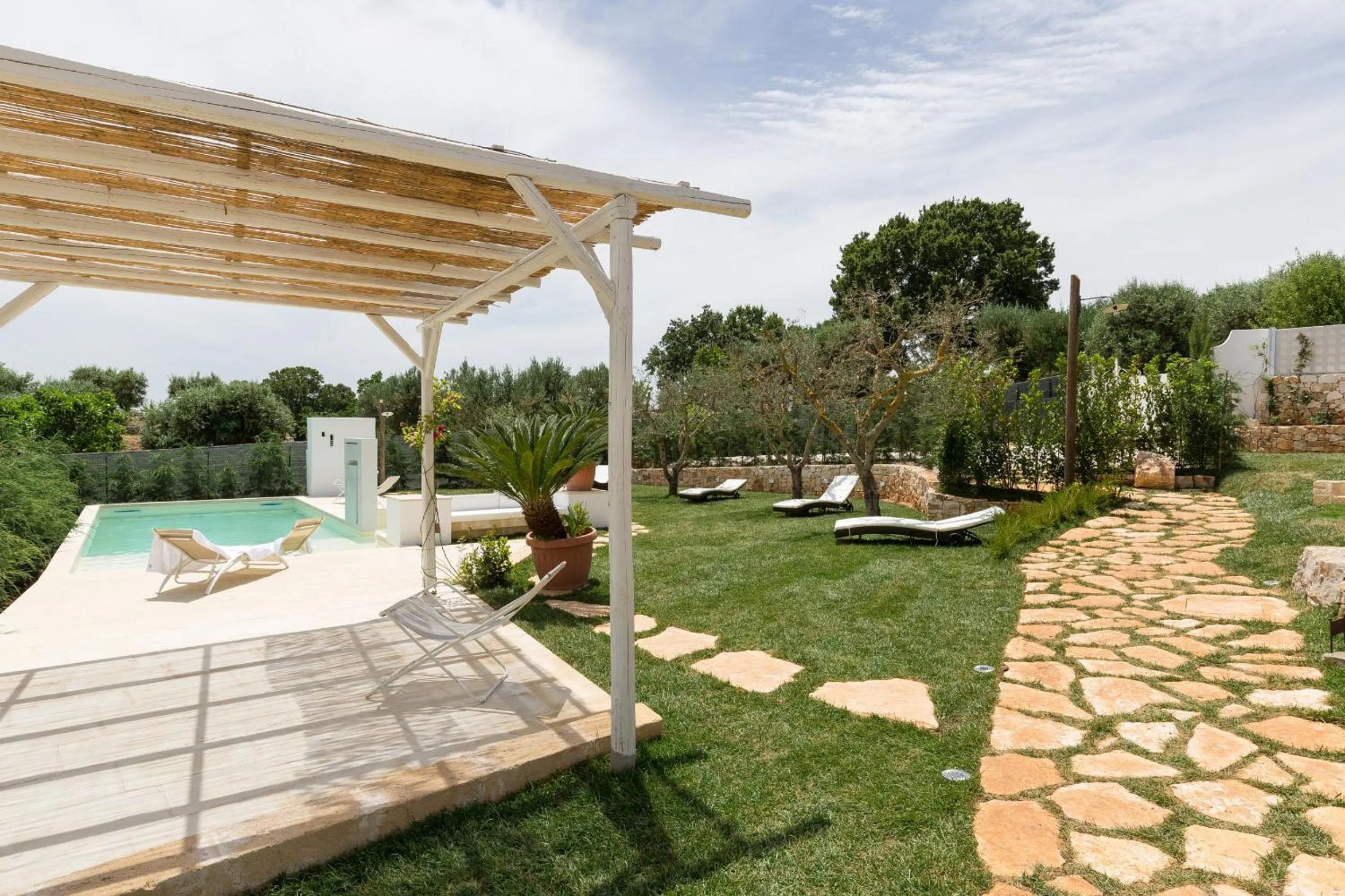 Patio in Dimora San Quirico - bed e breakfast - Cisternino