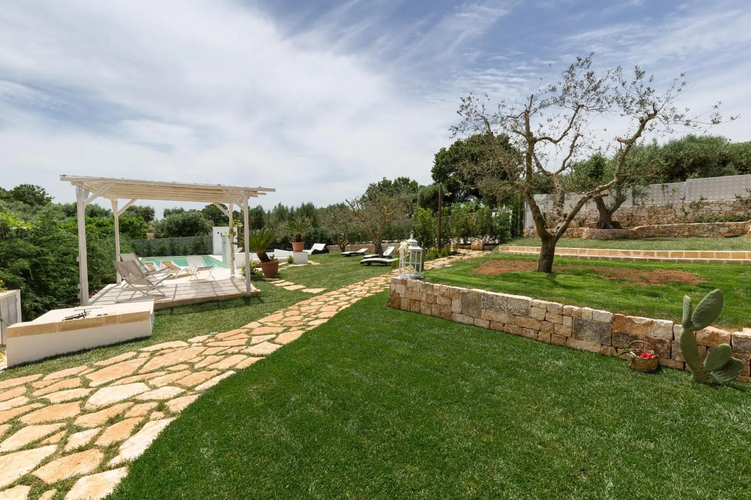 Garden in Dimora San Quirico - bed e breakfast - Cisternino