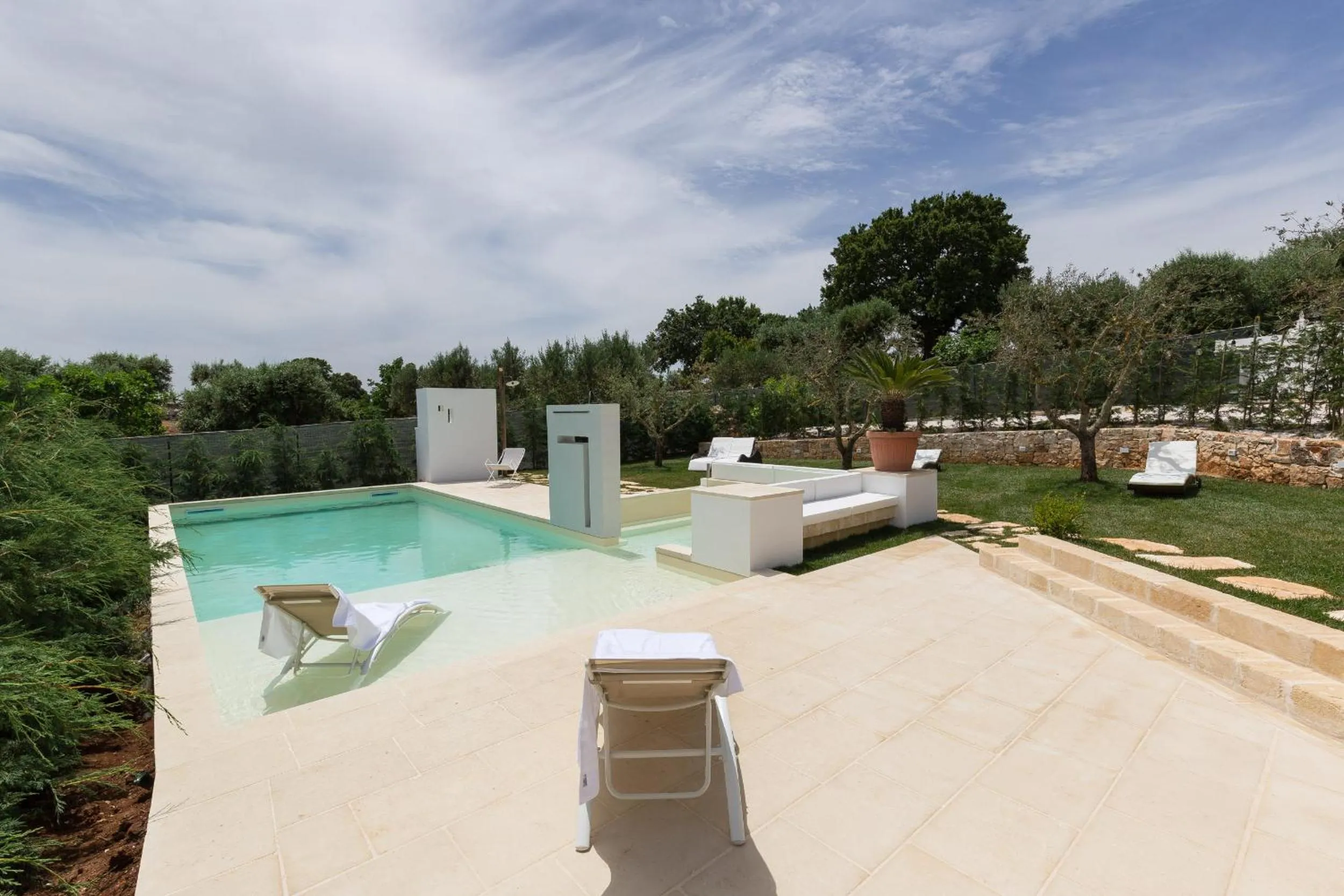 Patio in Dimora San Quirico - bed e breakfast - Cisternino