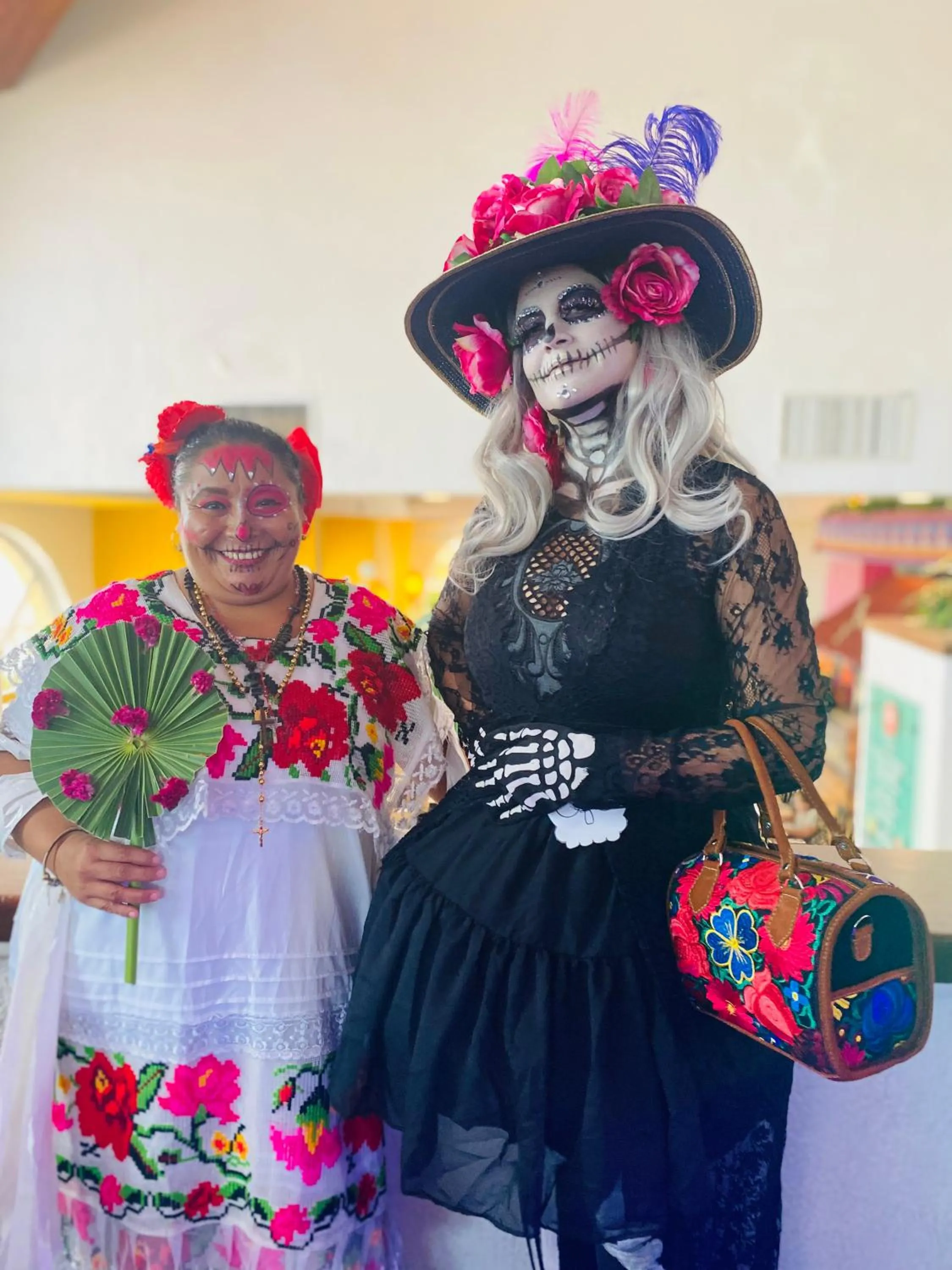 People in Tropical apartment