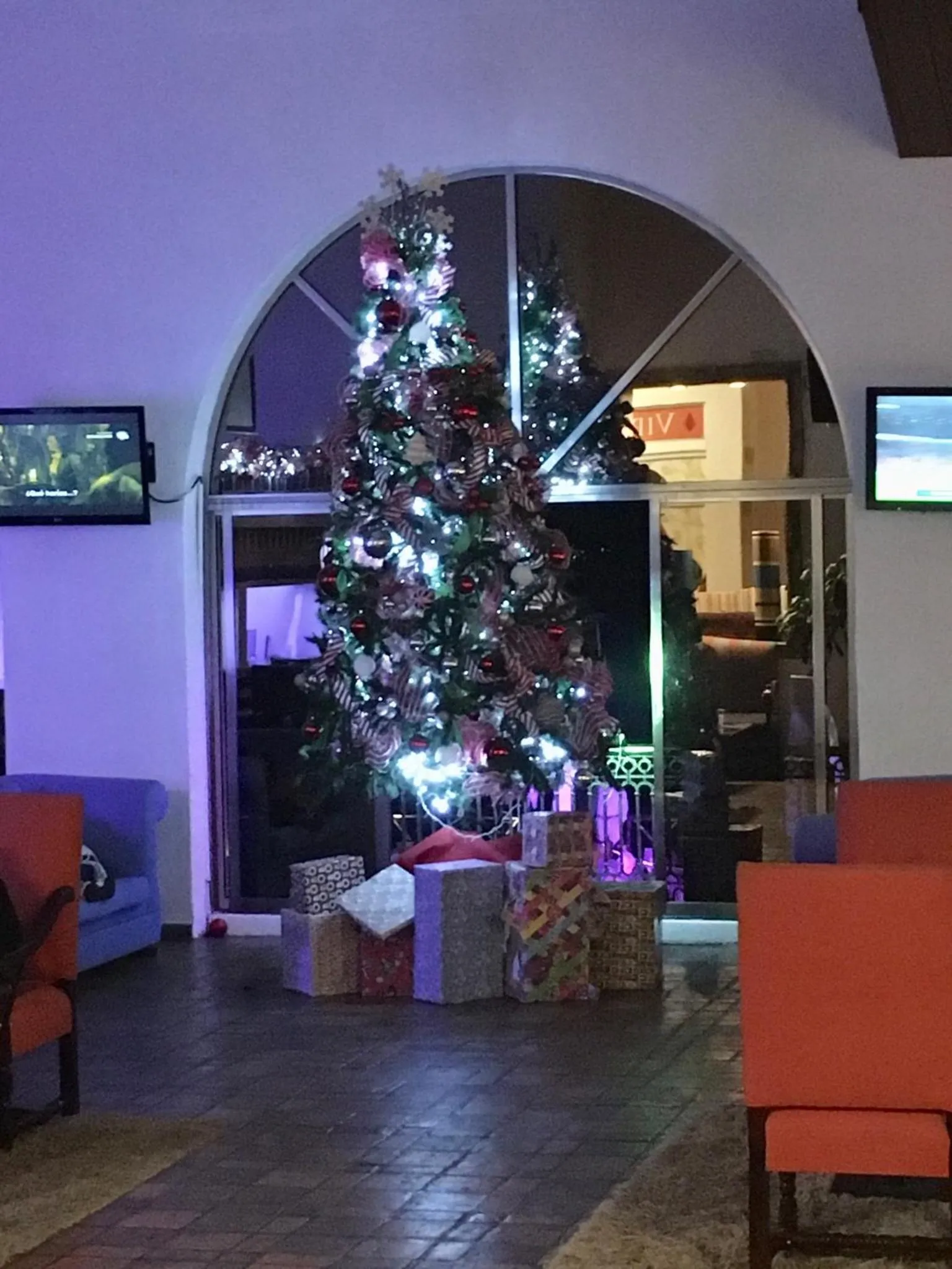 Lounge or bar in Tropical apartment