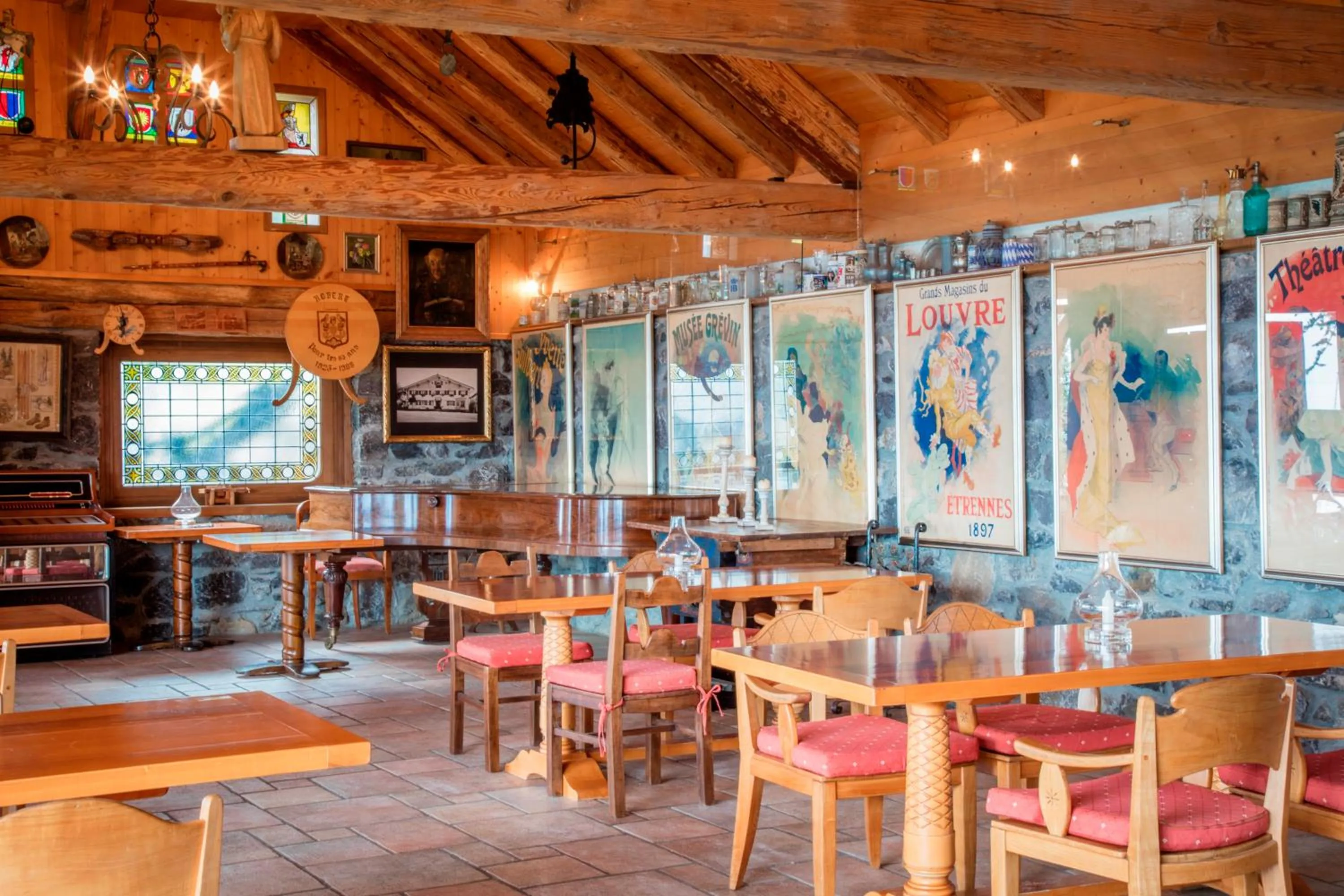 Restaurant/places to eat in Hotel Victoria Glion