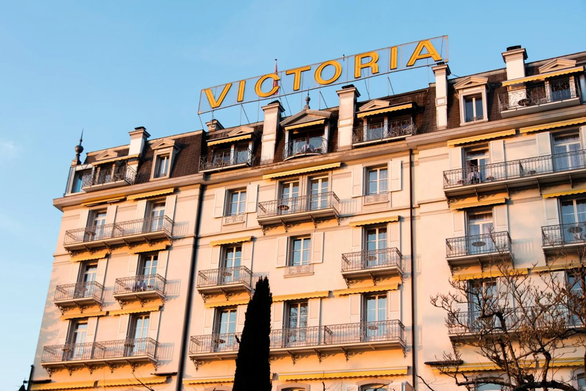 Property building in Hotel Victoria Glion