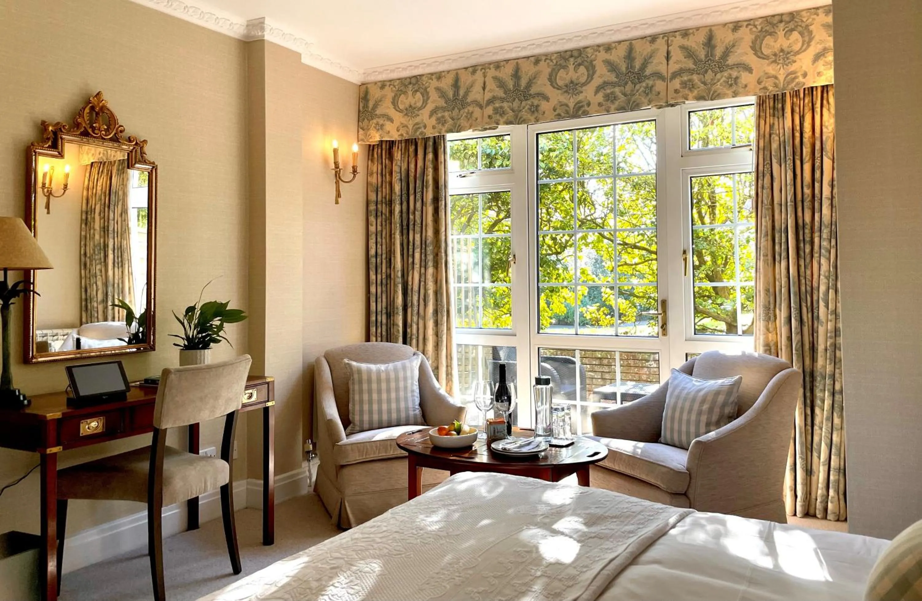 Bedroom in Longueville Manor