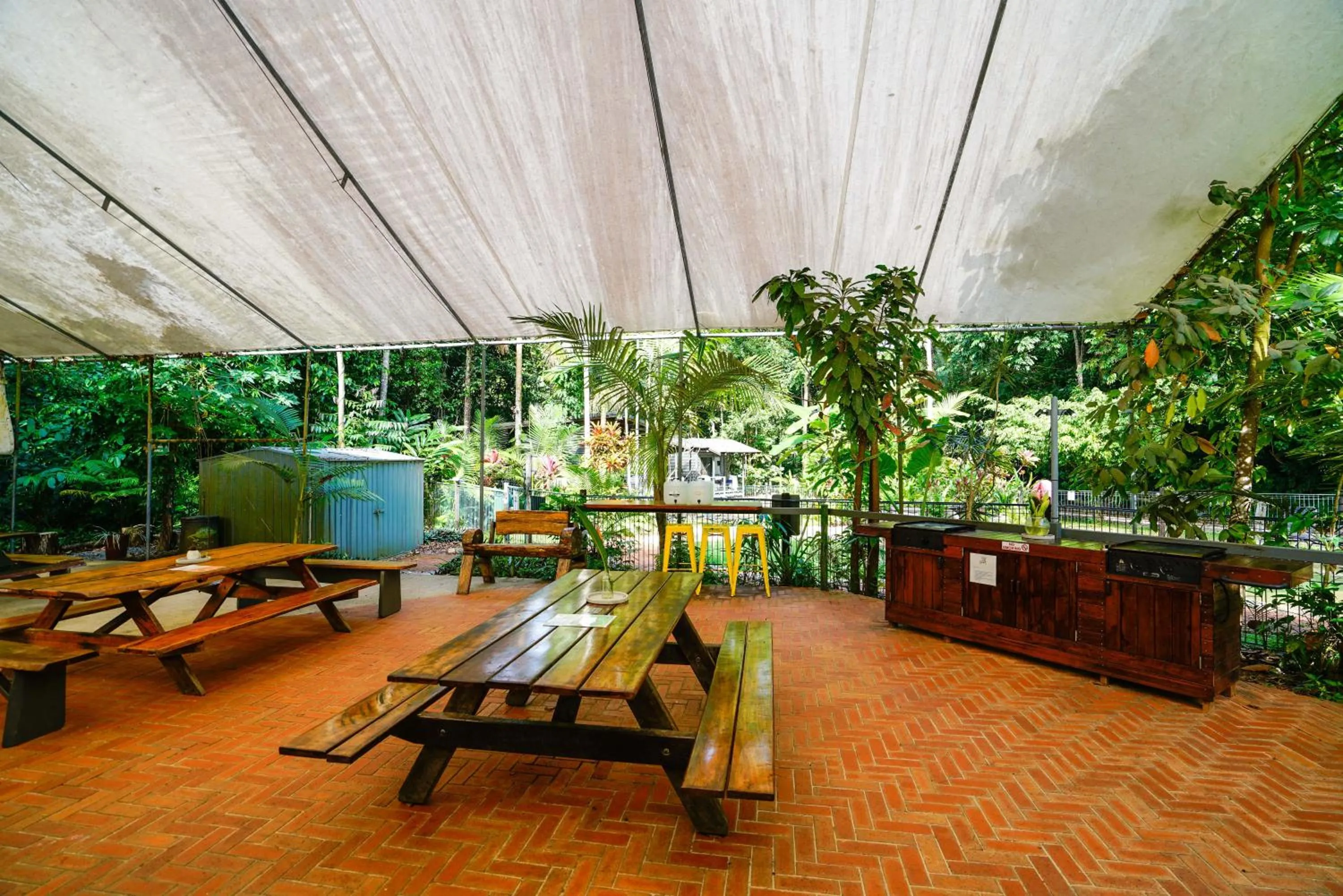 kitchen in Safari Lodge