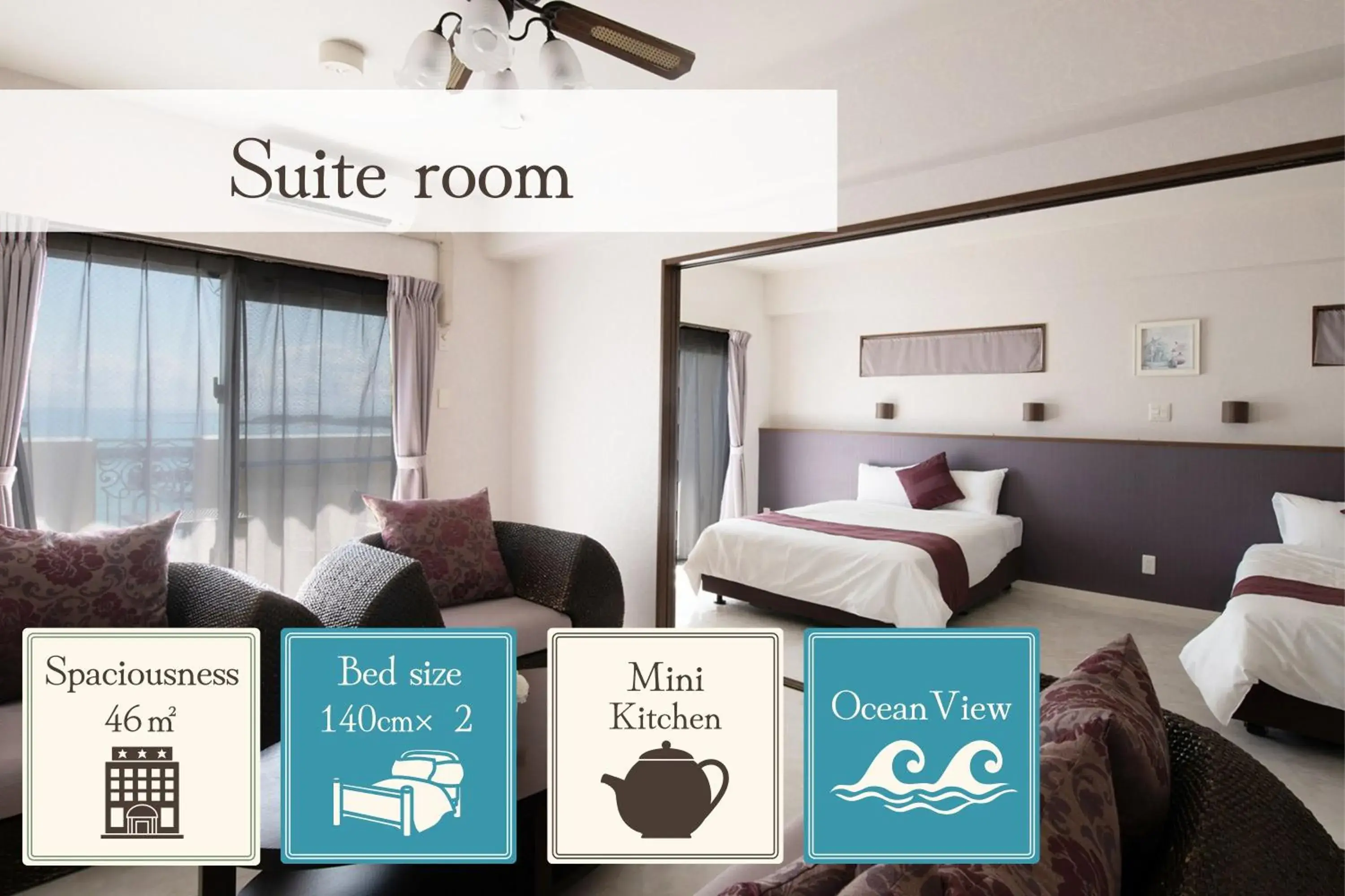 Two-Bedroom Apartment in Cozy Stay In Itoman Two-Bedroom Apartment in Cozy Stay In Itoman