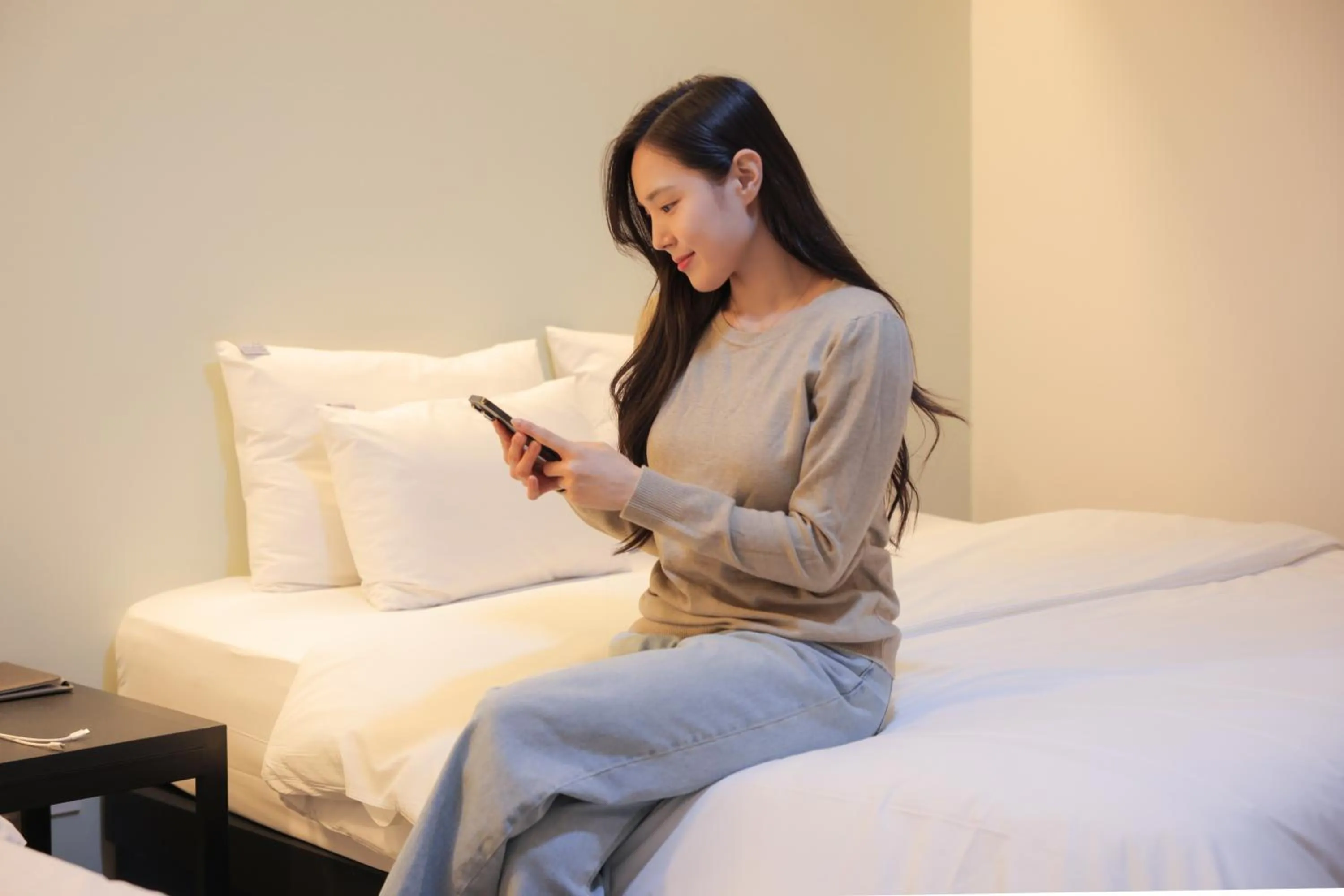 Bed in VIP Hotel Mokpo