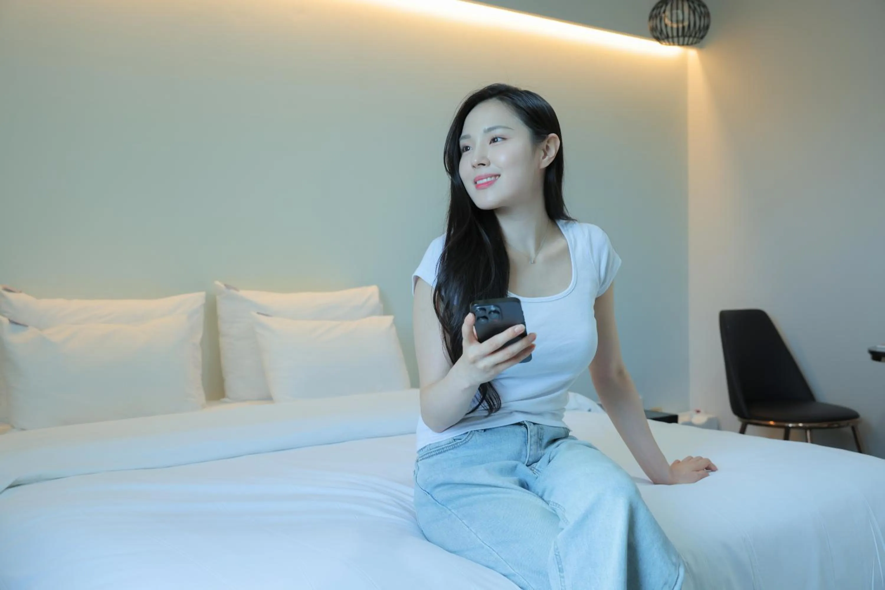 Bed in VIP Hotel Mokpo