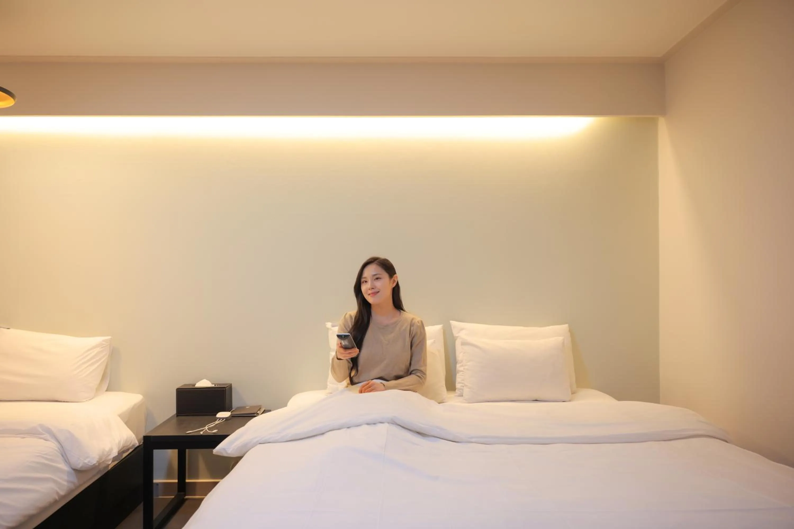 Bed in VIP Hotel Mokpo