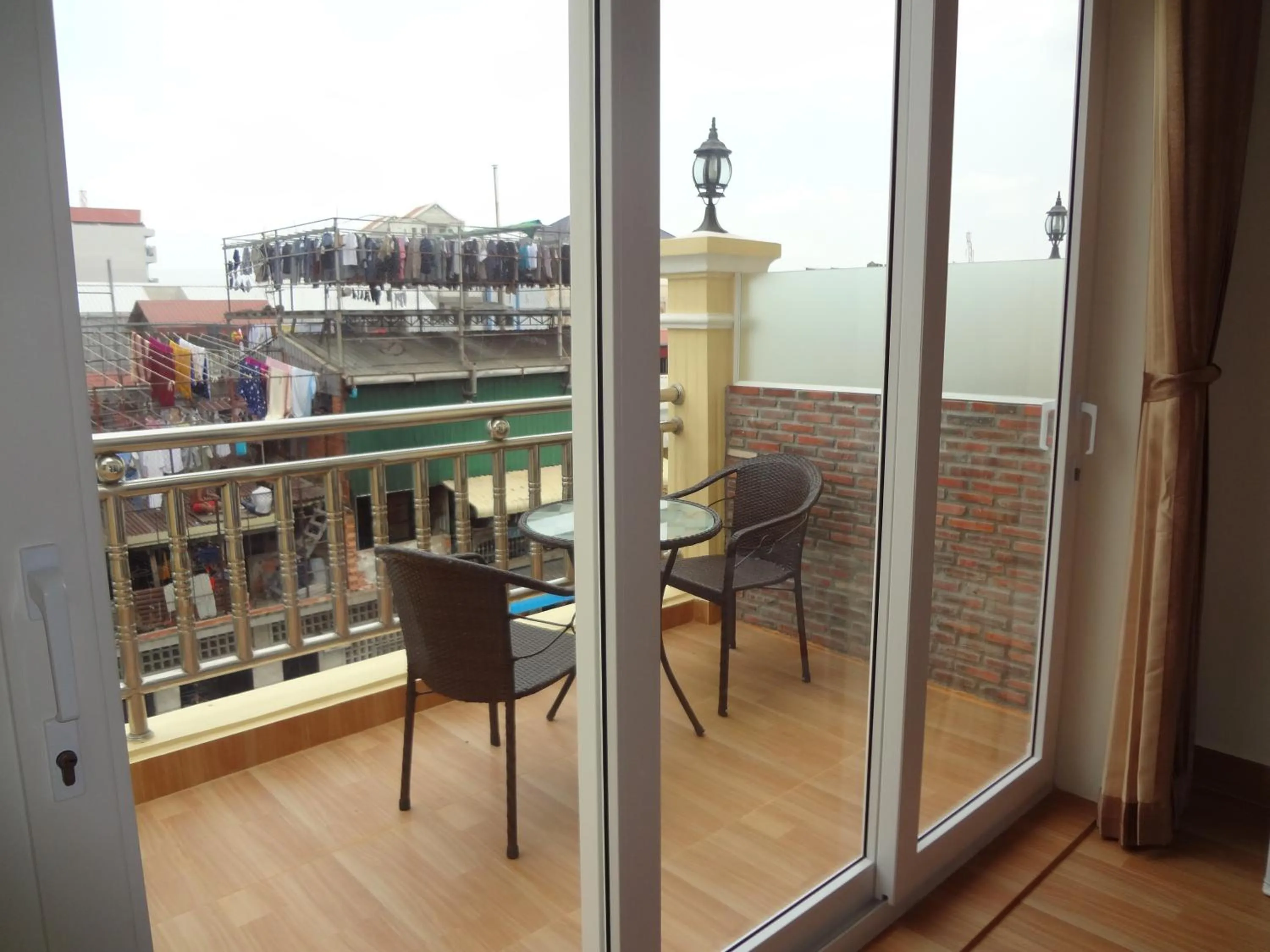 Balcony/Terrace in Phnom Penh Le Vincent Hotel