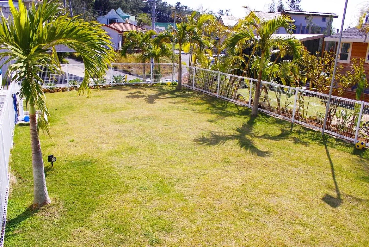 Garden in Nangoku Lodge Booya