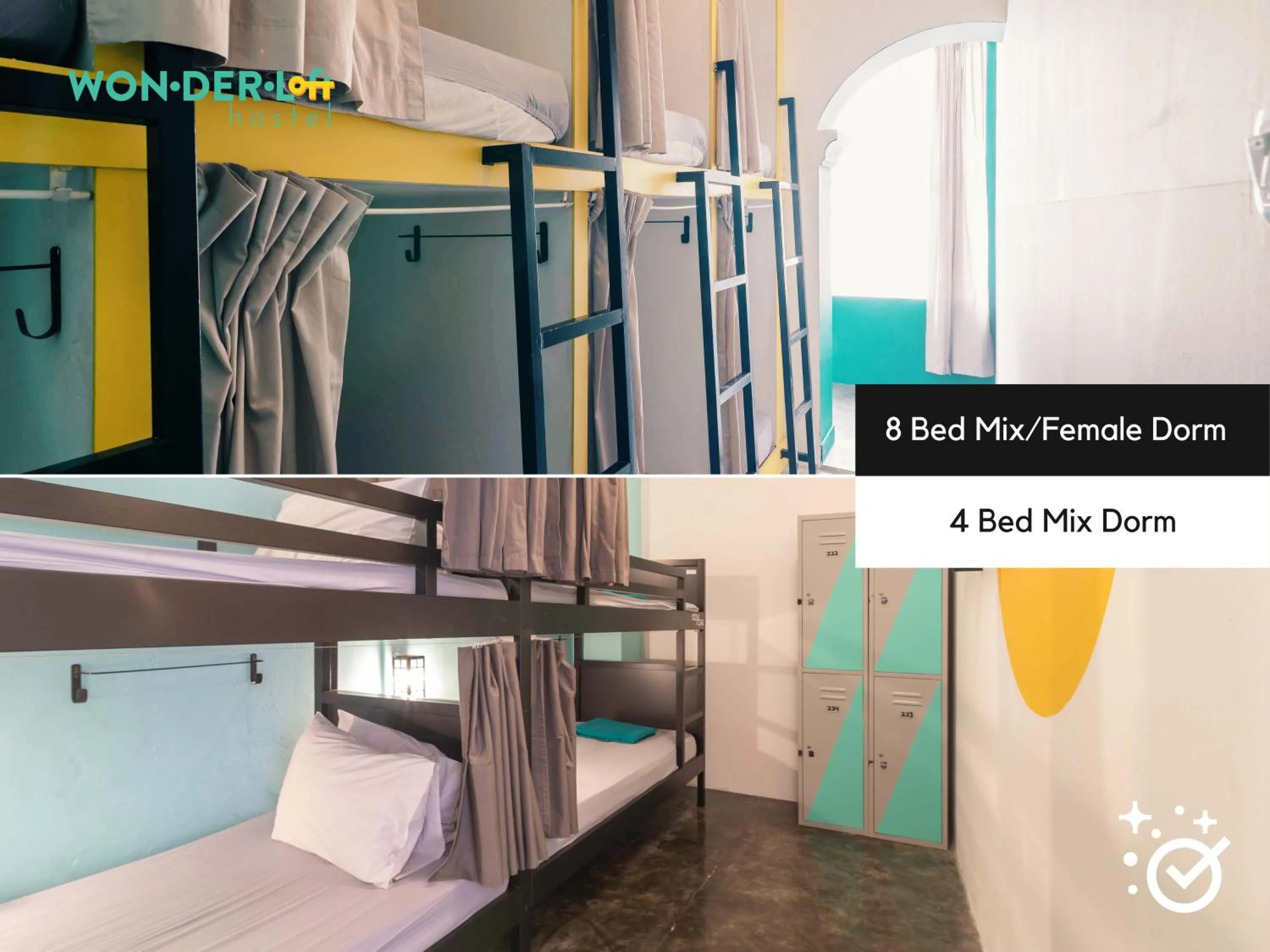 bunk bed, Bed in Wonderloft Hostel Kota Tua