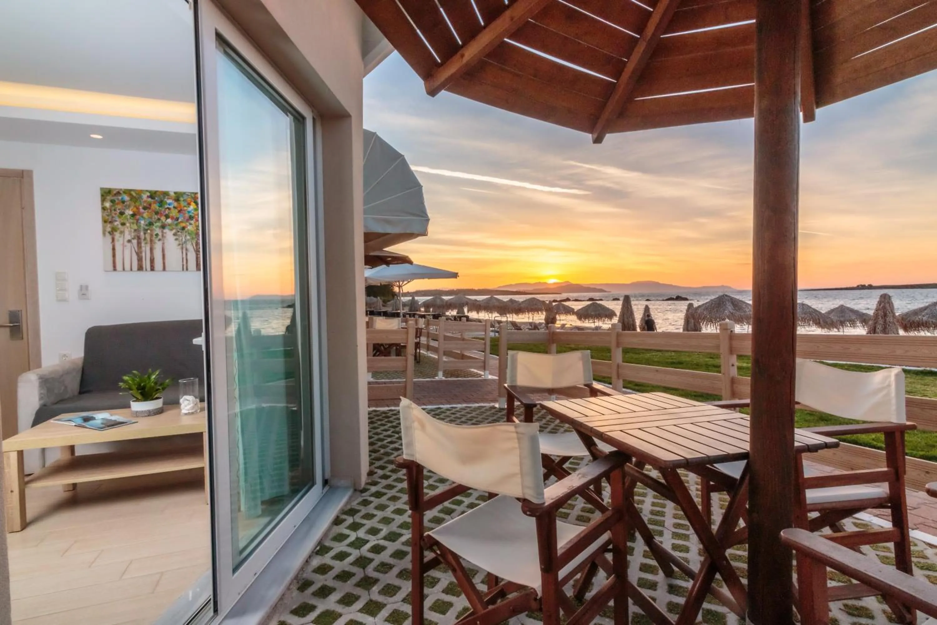 Balcony/Terrace in Christina Beach Hotel