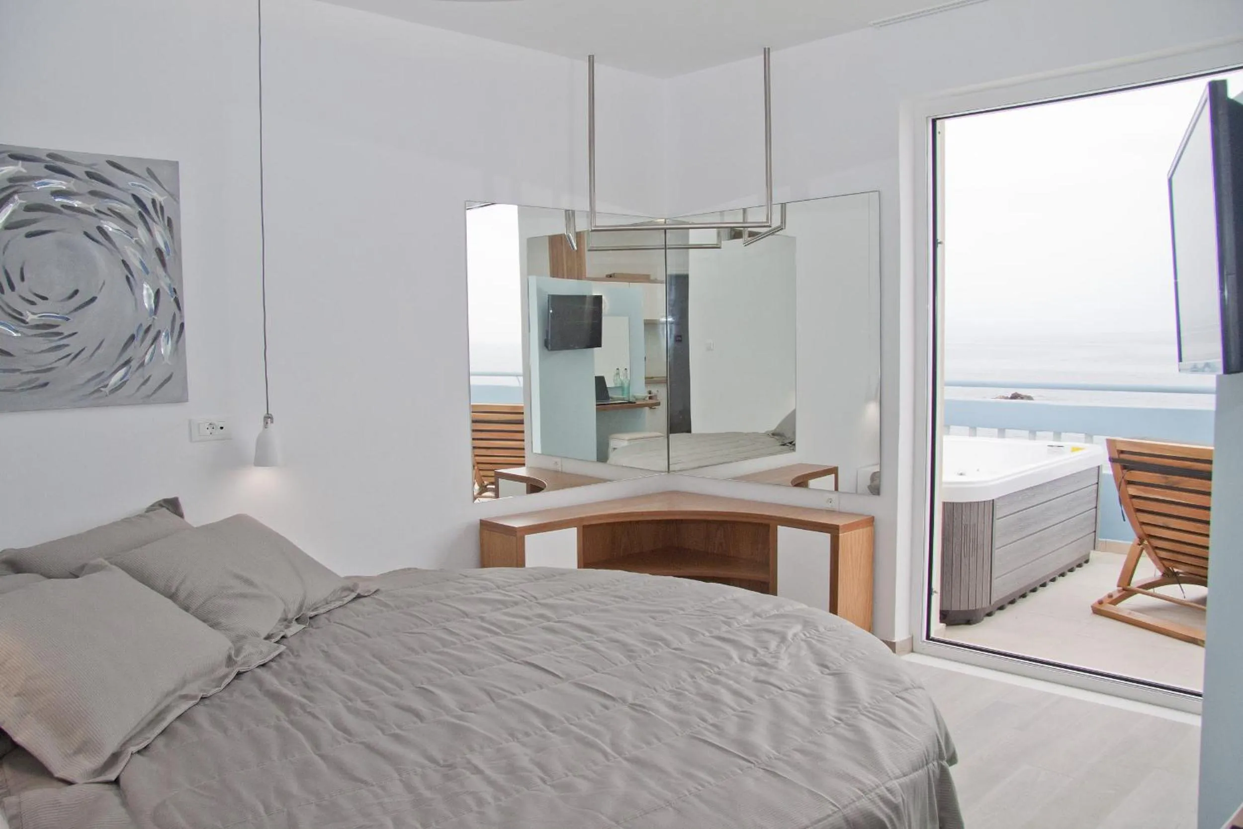 TV and multimedia, Bed in Christina Beach Hotel