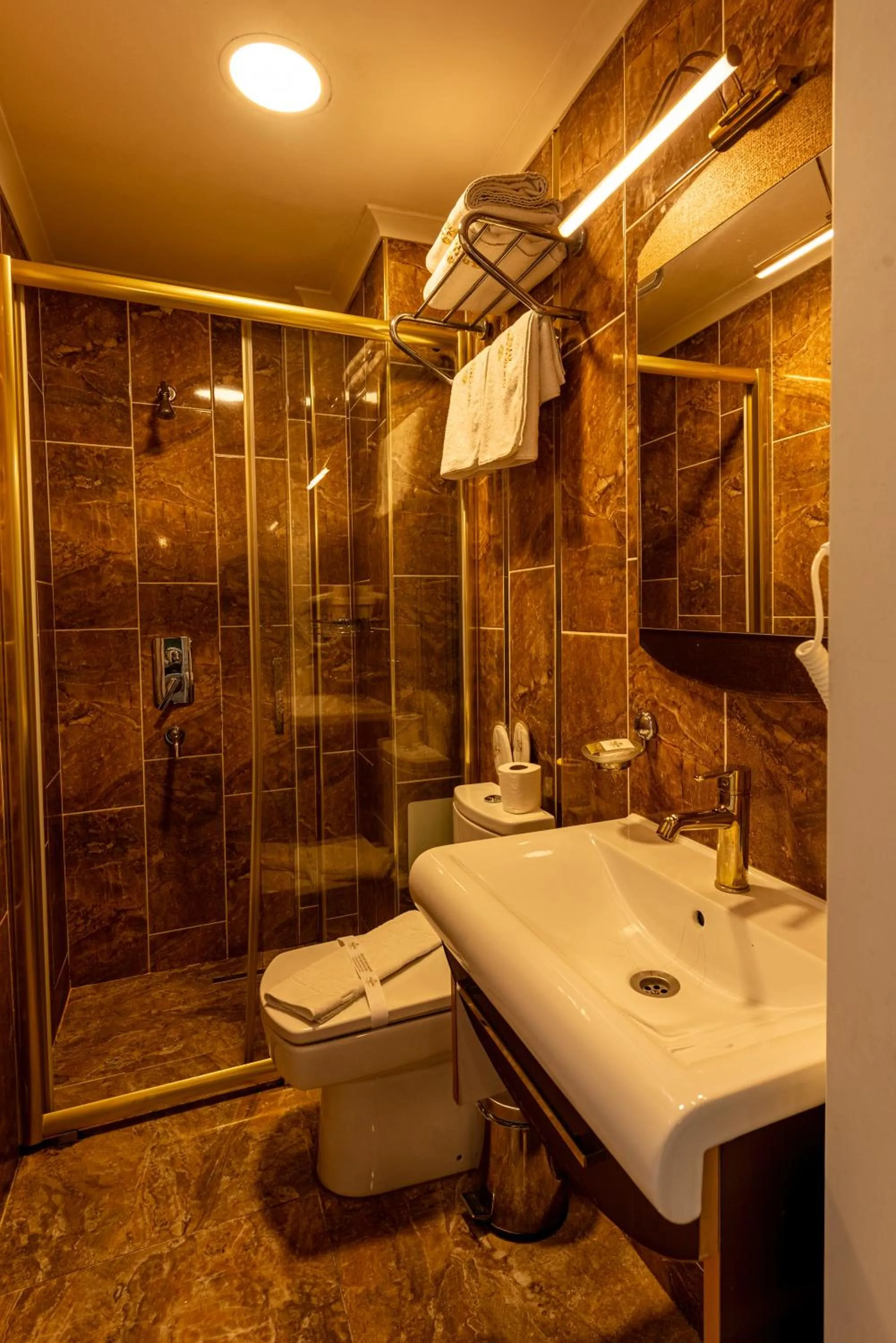 Shower in Golden Dream Otel