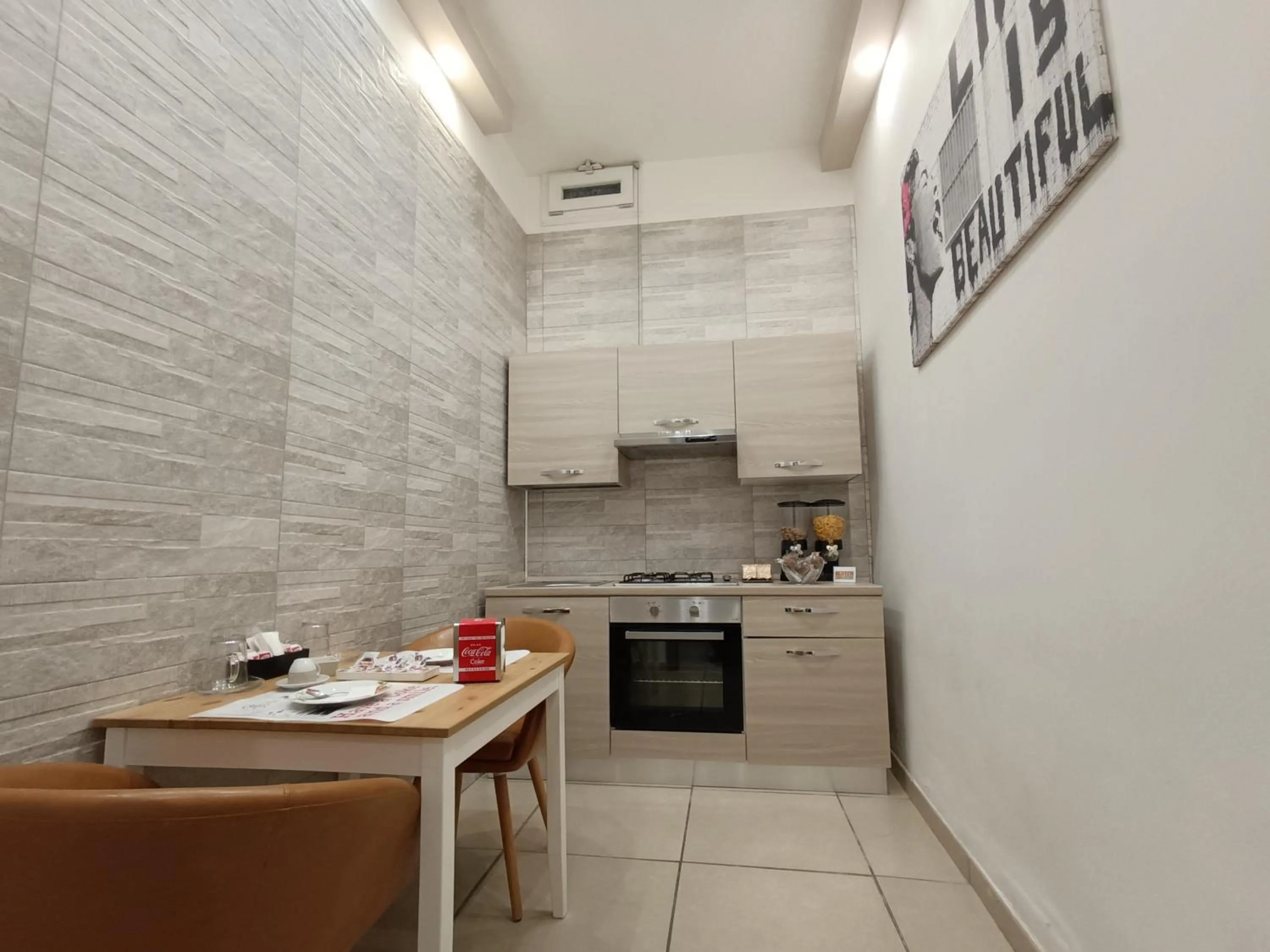 Kitchen or kitchenette in SantAntida Bed and Breakfast