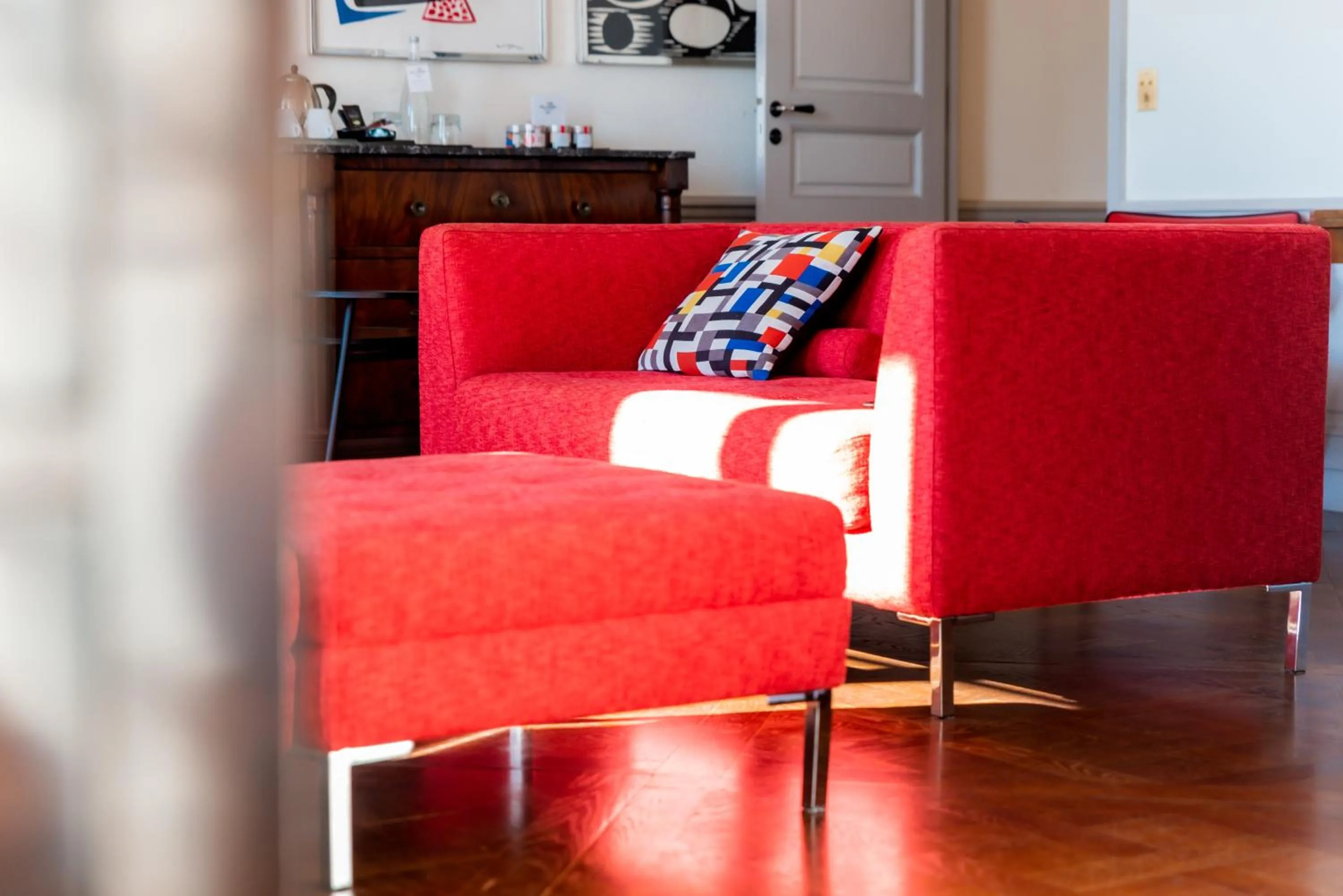 Seating area in La Residence Du Vieux Port