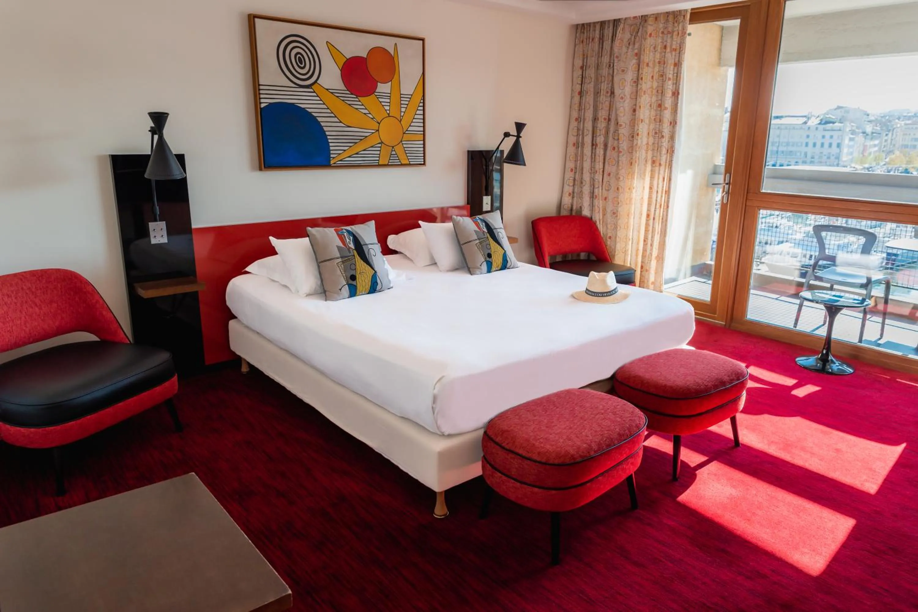 Bed in La Residence Du Vieux Port