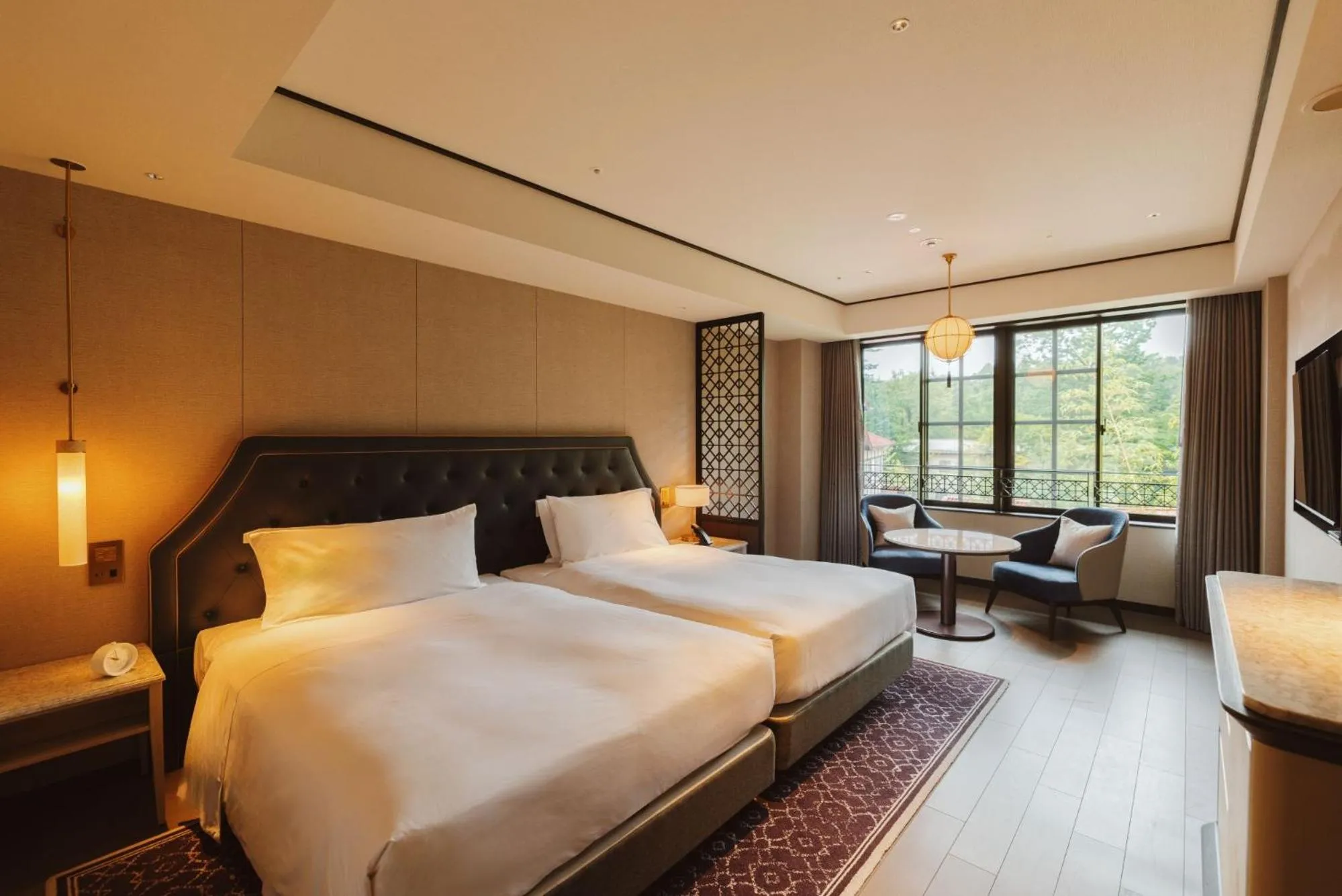 Photo of the whole room, Bed in Mampei Hotel