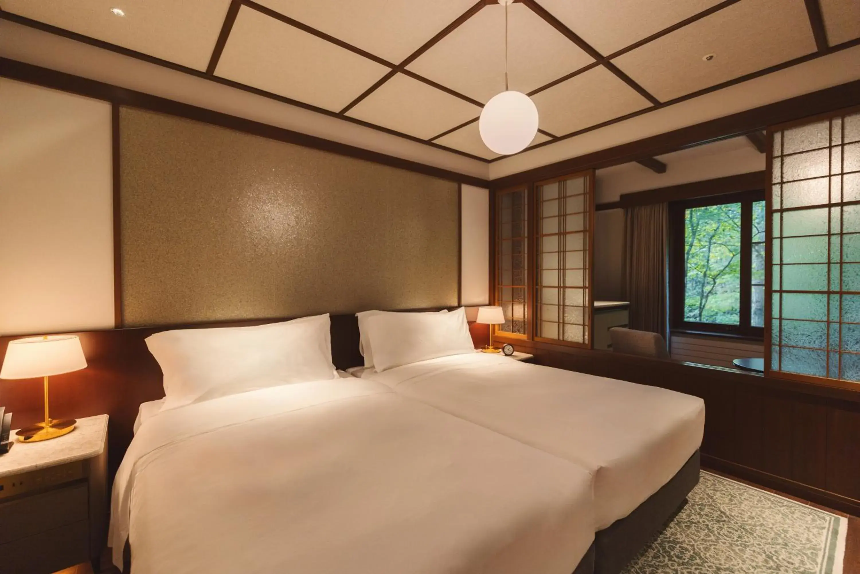 Superior Twin Room in Mampei Hotel Superior Twin Room in Mampei Hotel